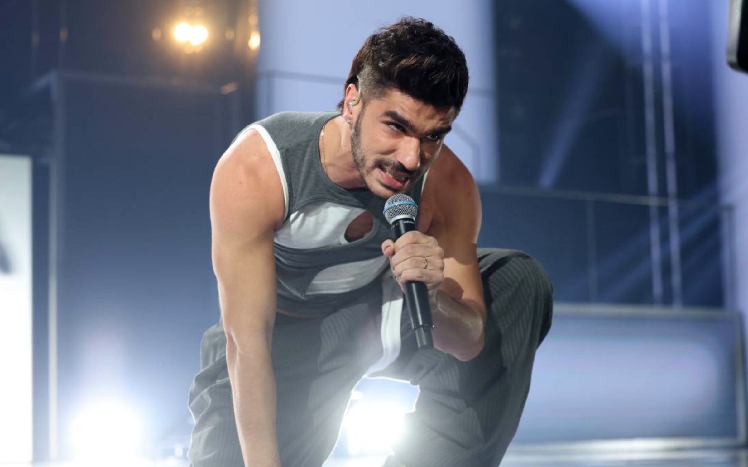 Guillo Rist durante su actuación en la Gala 7 de 'OT 2025'