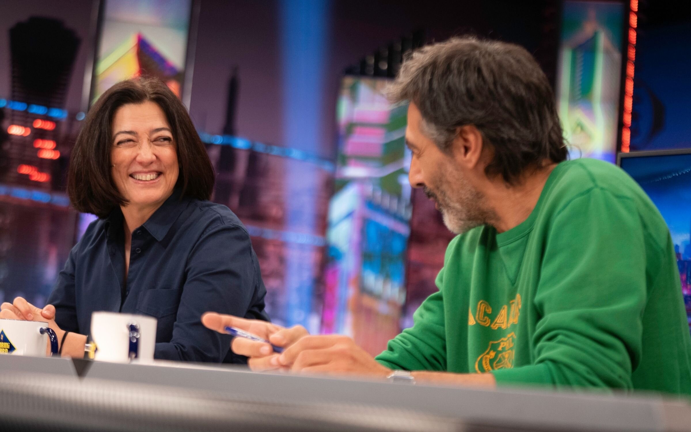 Rosa Belmonte y Juan del Val en 'El hormiguero'
