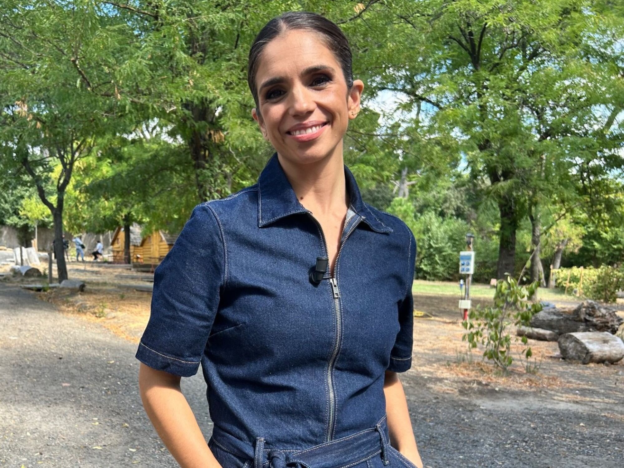 Elena Furiase presentando 'El camping'