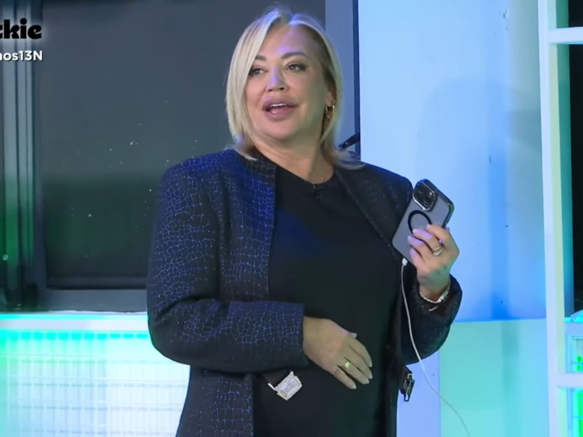 Belén Esteban discutiendo con Valldeperas en 'No somos nadie'