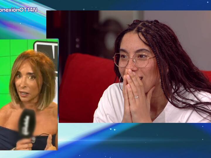 Téyou, boquiabierta ante el mensaje de María Patiño en 'Conexión OT'