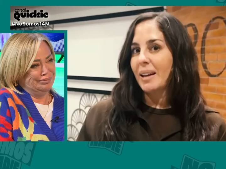 Belén Esteban se emociona con las palabras de Anabel Pantoja en 'No somos nadie'
