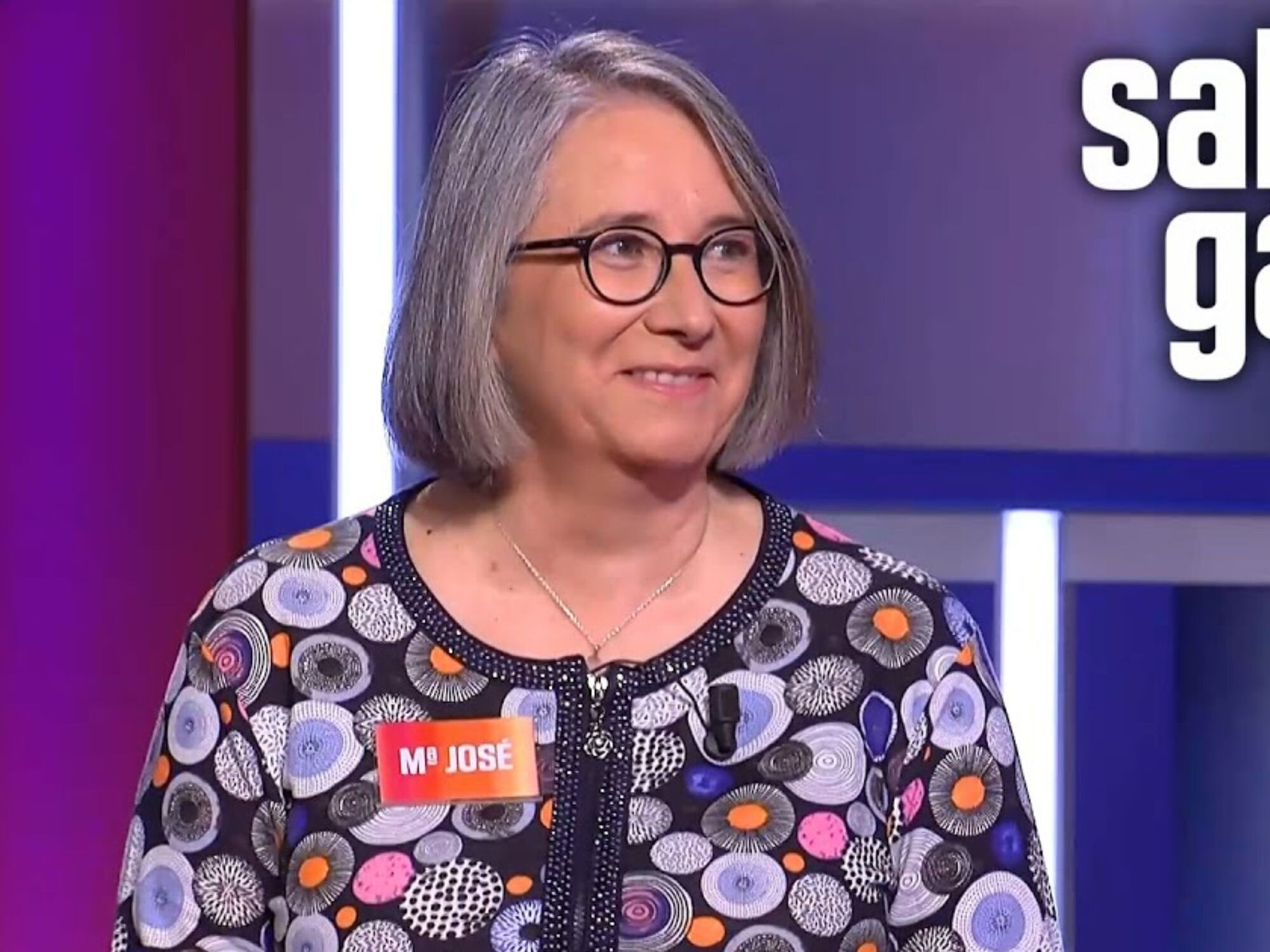 María José, concursante de 'Saber y ganar'