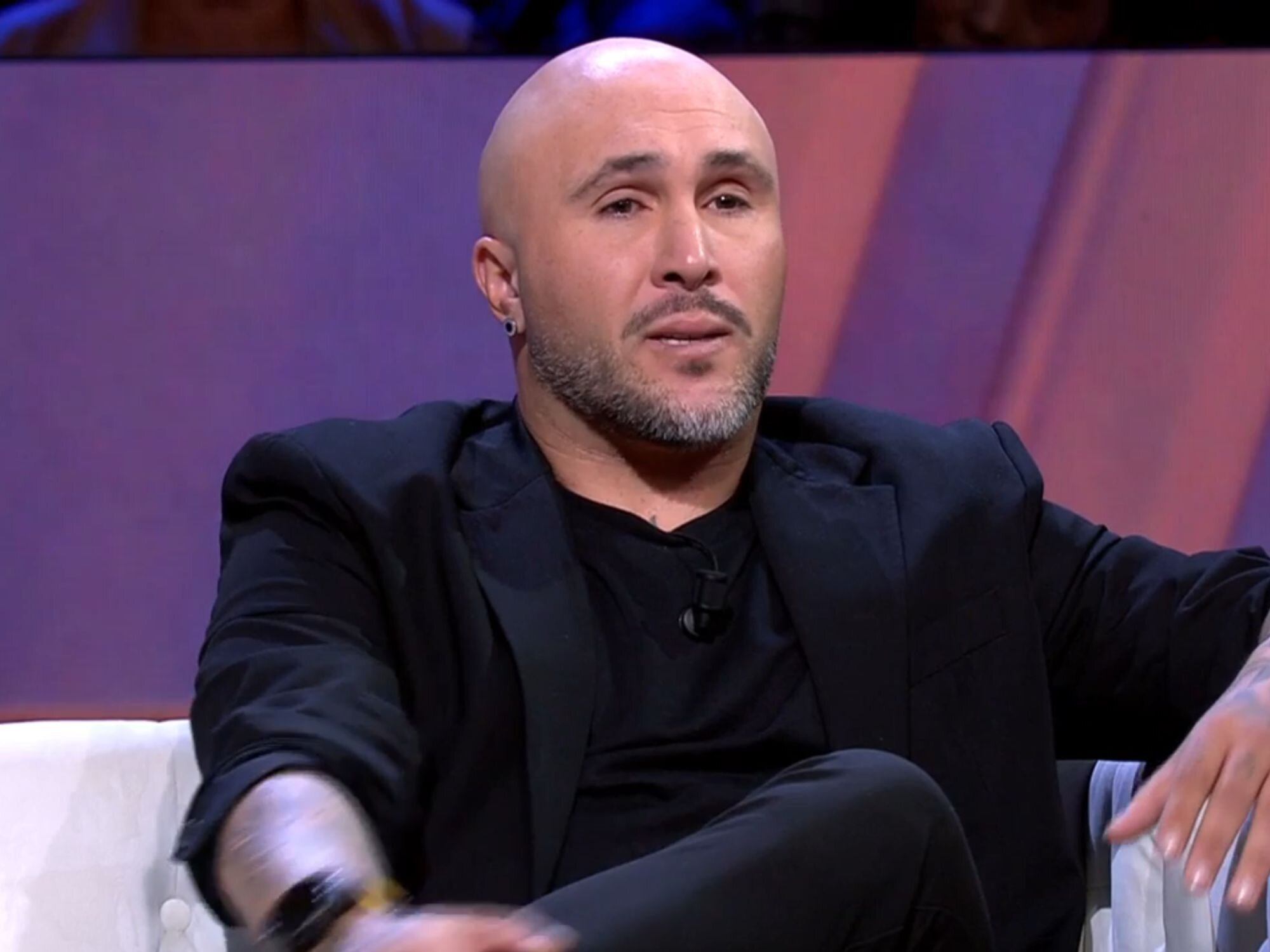 Kiko Rivera atacando a Lydia Lozano en '¡De viernes!'