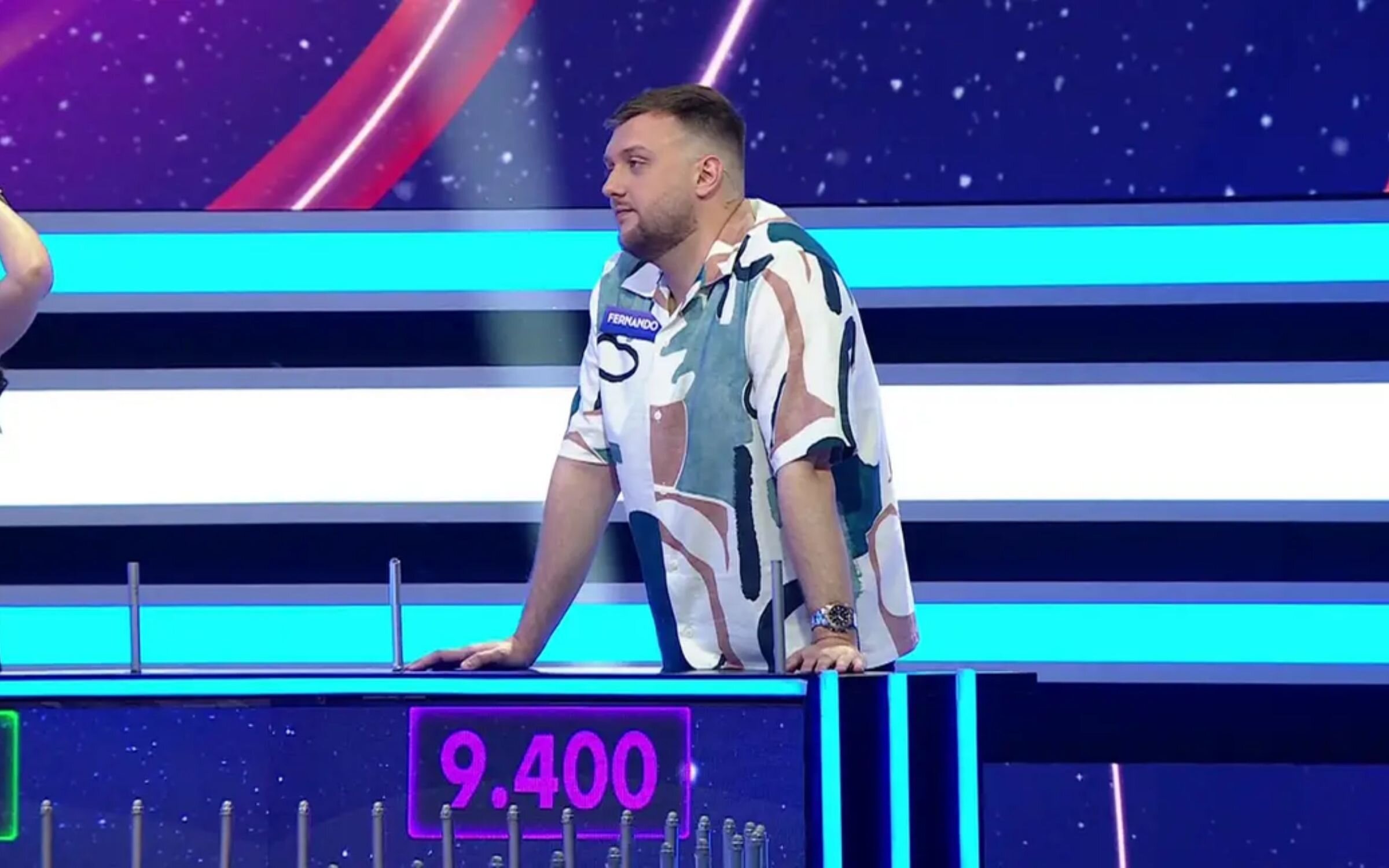 Fernando concursante de 'La ruleta de la suerte noche'