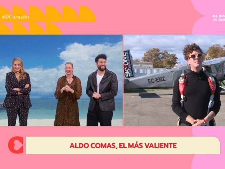 Aldo Comas interviene en 'D Corazón' para hablar de 'Hasta el fin del mundo'