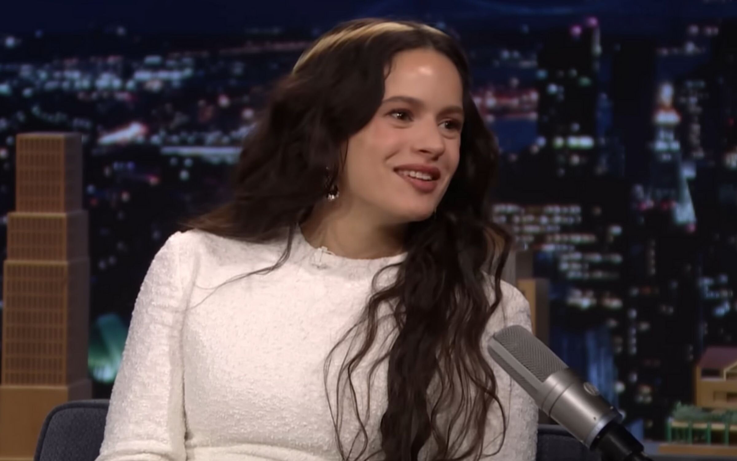 Rosalía, en el show de Jimmy Fallon