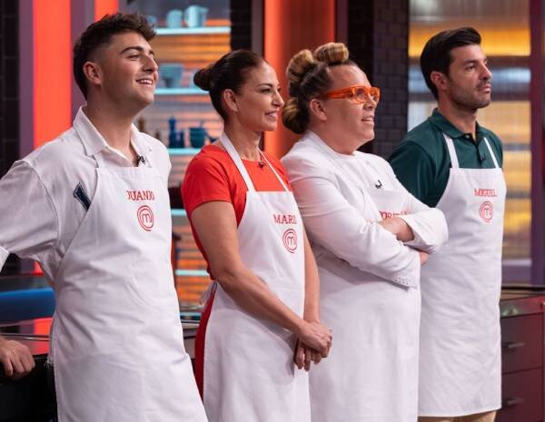 Juanjo, Mariló, Torito y Miguel en la final de 'MasterChef Celebrity 10'