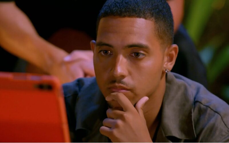 Gilbert en la hoguera de 'La isla de las tentaciones 9'