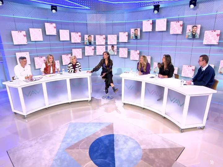 Alessandro Lequio junto a sus compañeros de 'Vamos a ver'