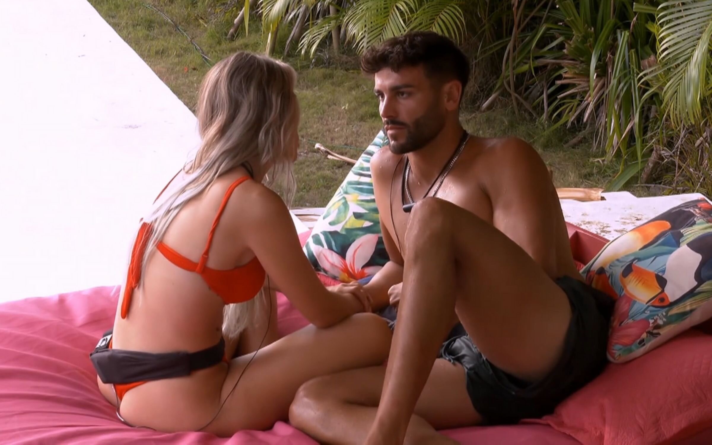 Claudia se derrumba con Gerard en la novena edición de 'La isla de las tentaciones'