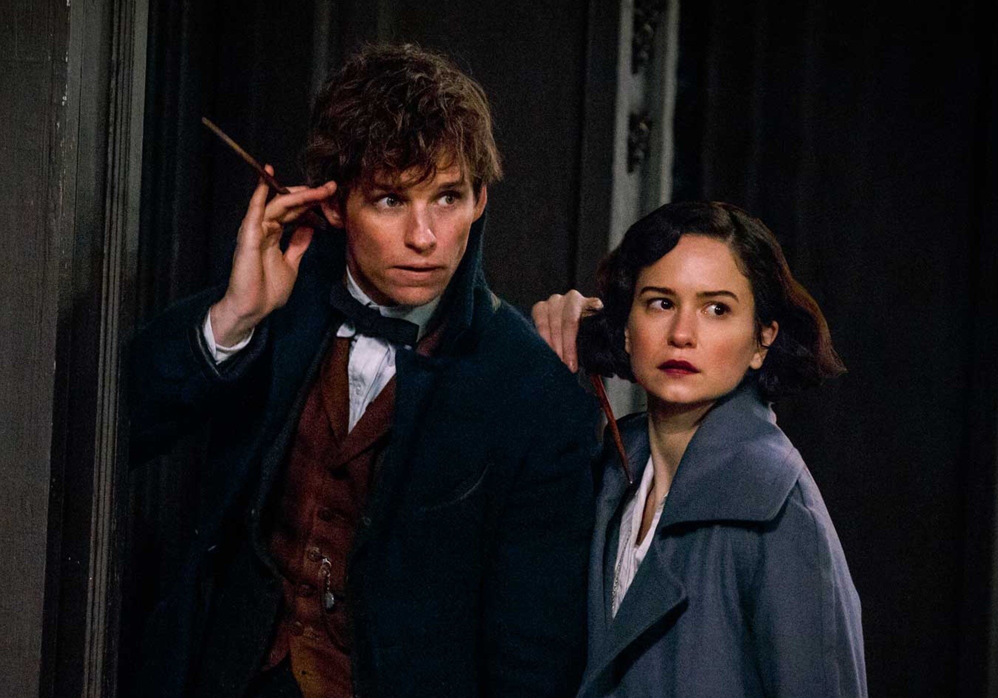 Escena de la saga de 'Animales fantásticos'