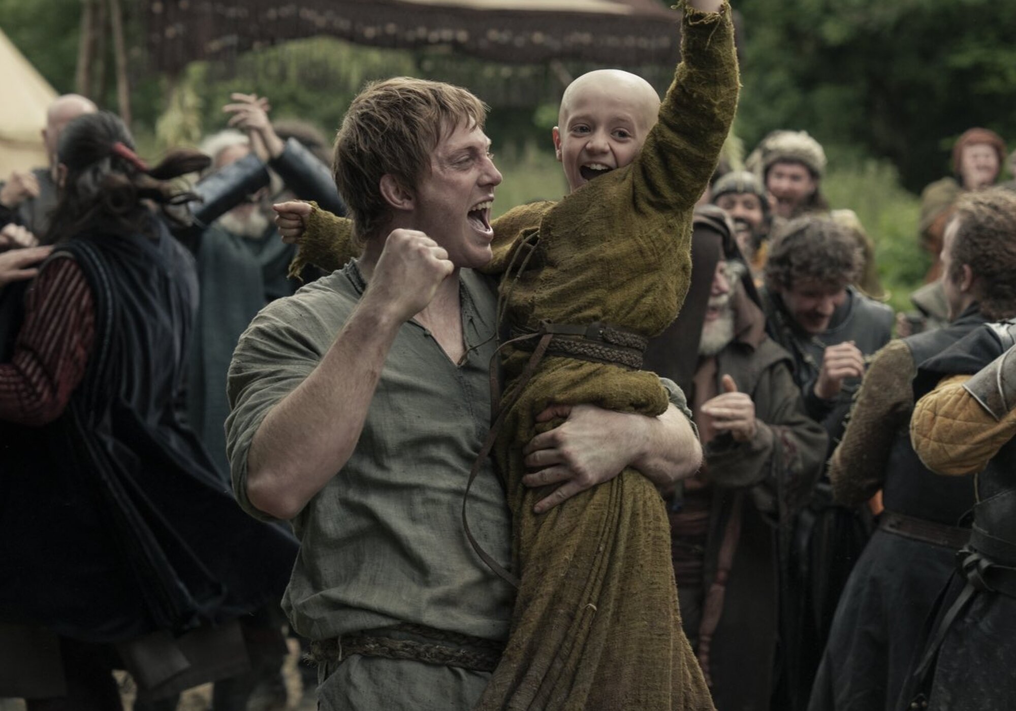 Peter Claffey y Dexter Sol Ansell en 'El caballero de los Siete Reinos'