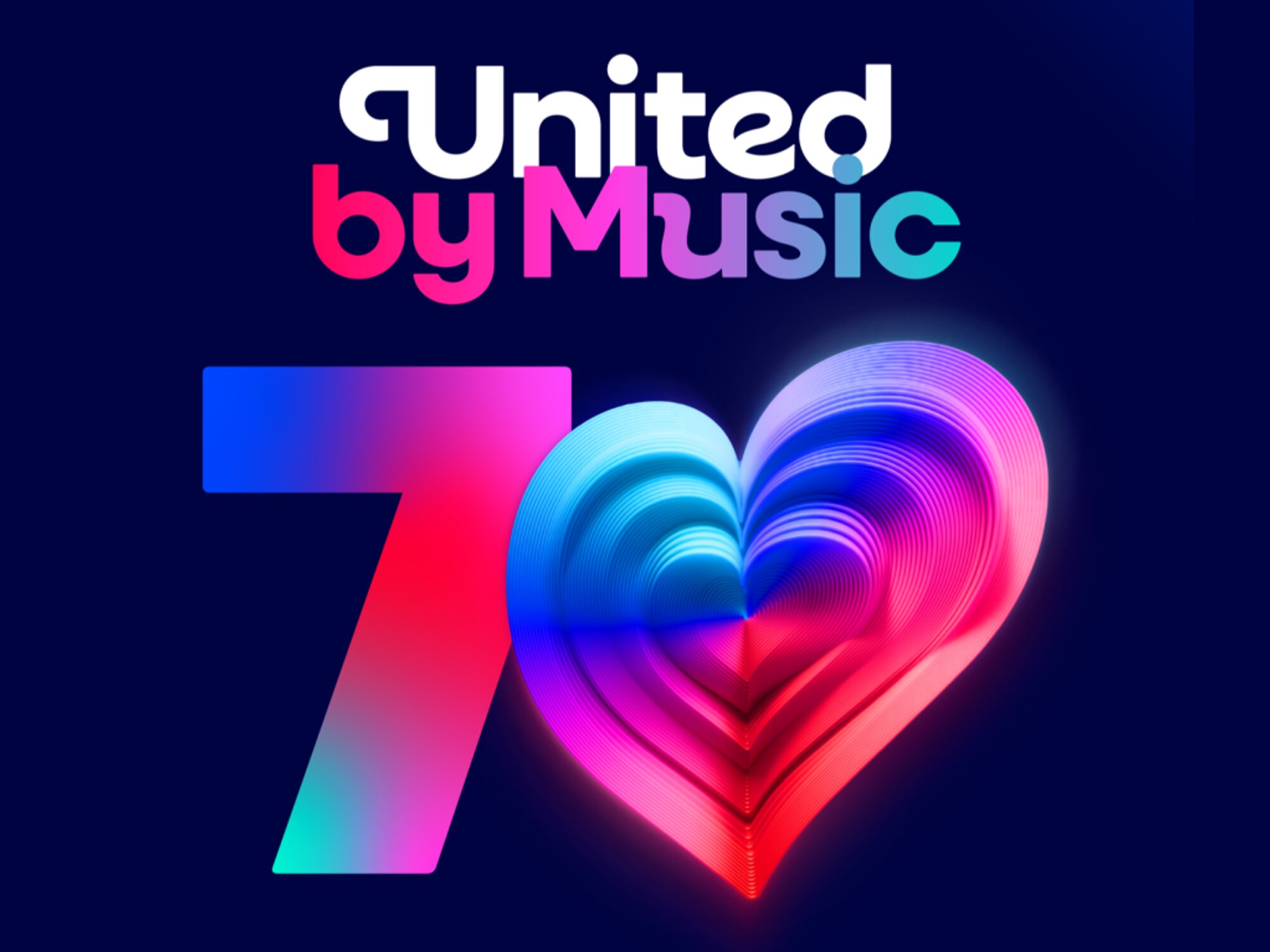 Nuevo logo de Eurovisión por su 70 edición