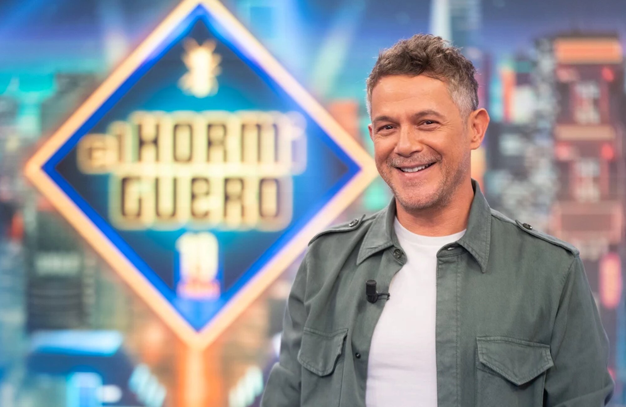 Alejandro Sanz en una visita a 'El hormiguero'