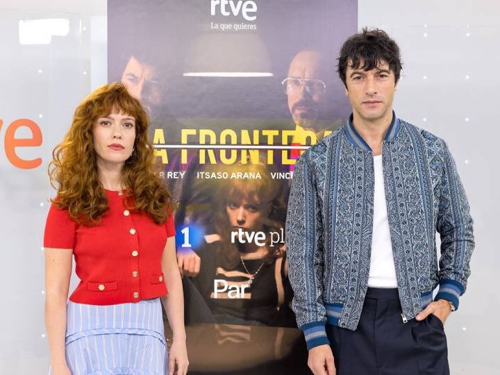 Itsaso Arana y Javier Rey, actores protagonistas de 'La frontera'