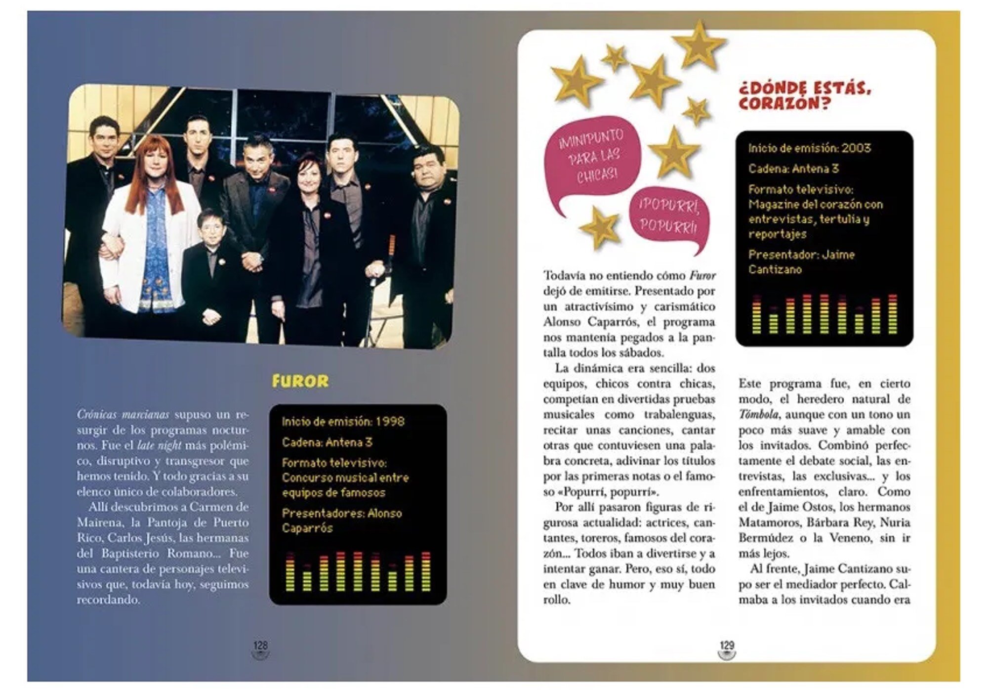 Páginas del interior del libro 'El brillo de los ojos no se opera'