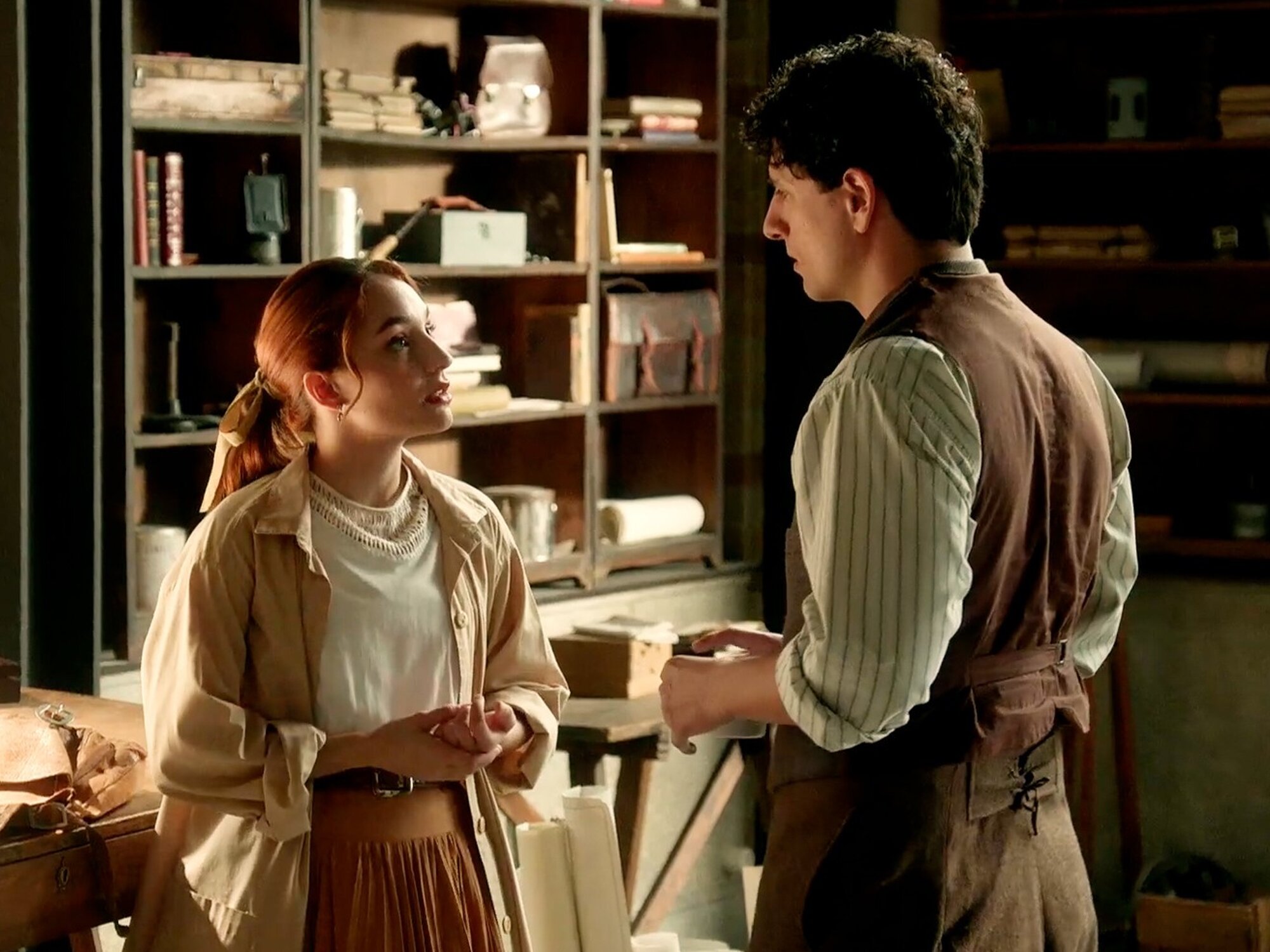 Enora y Toño en 'La promesa'