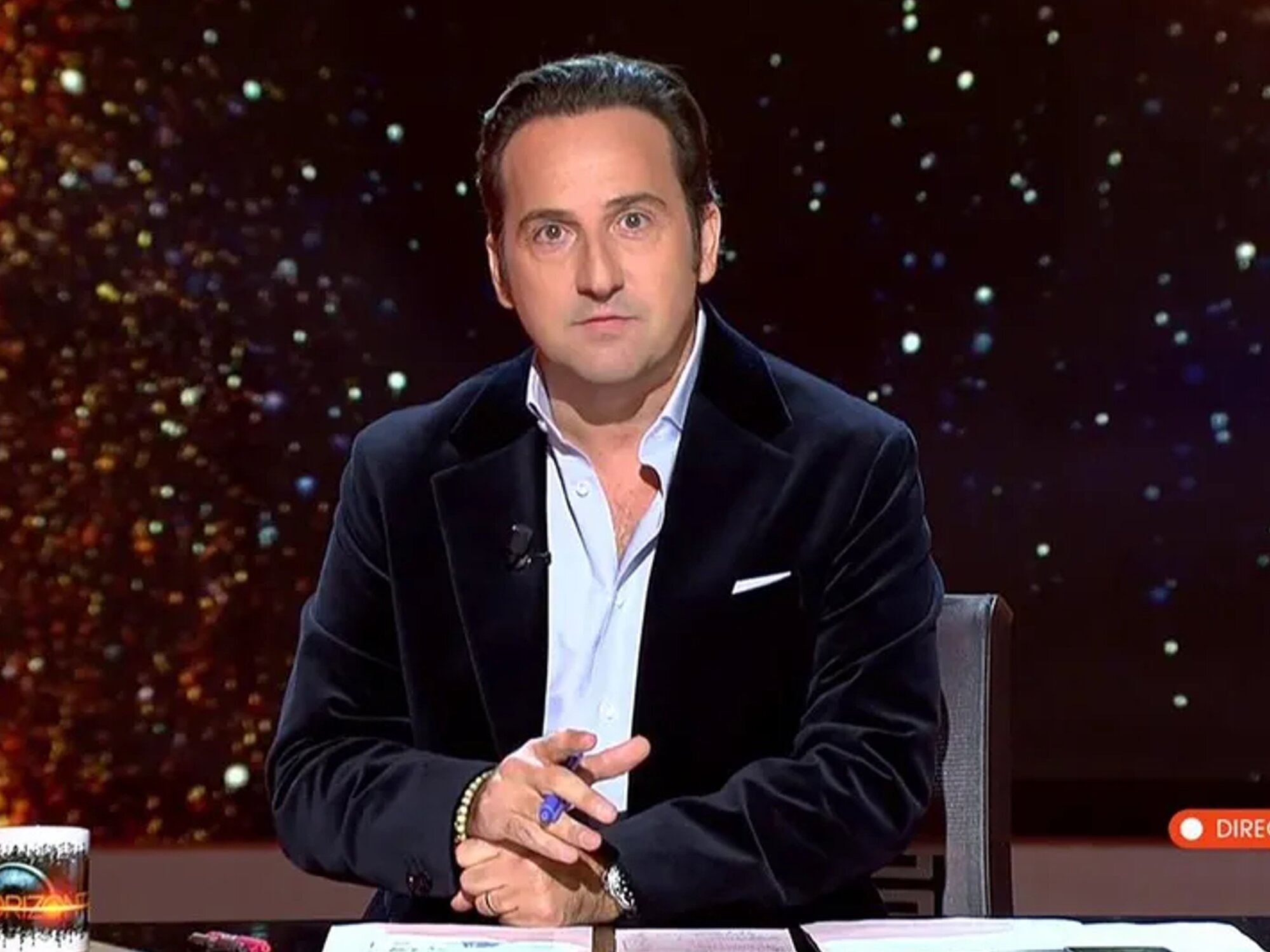 Iker Jiménez presentando 'Horizonte'