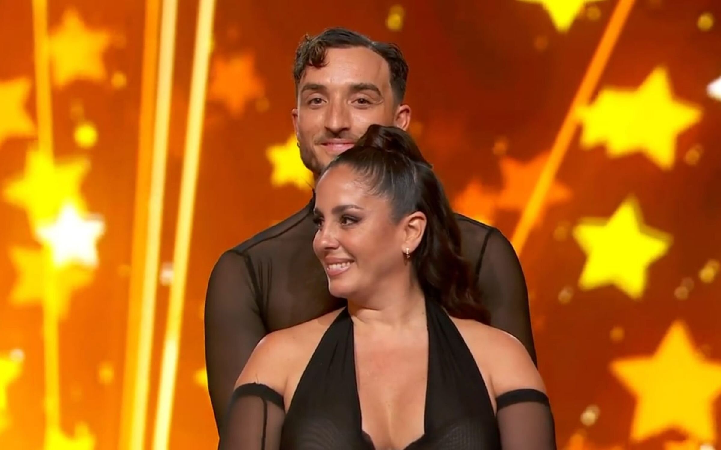 Anabel Pantoja y Álvaro Cuenca en la elección final de 'Bailando con las estrellas'