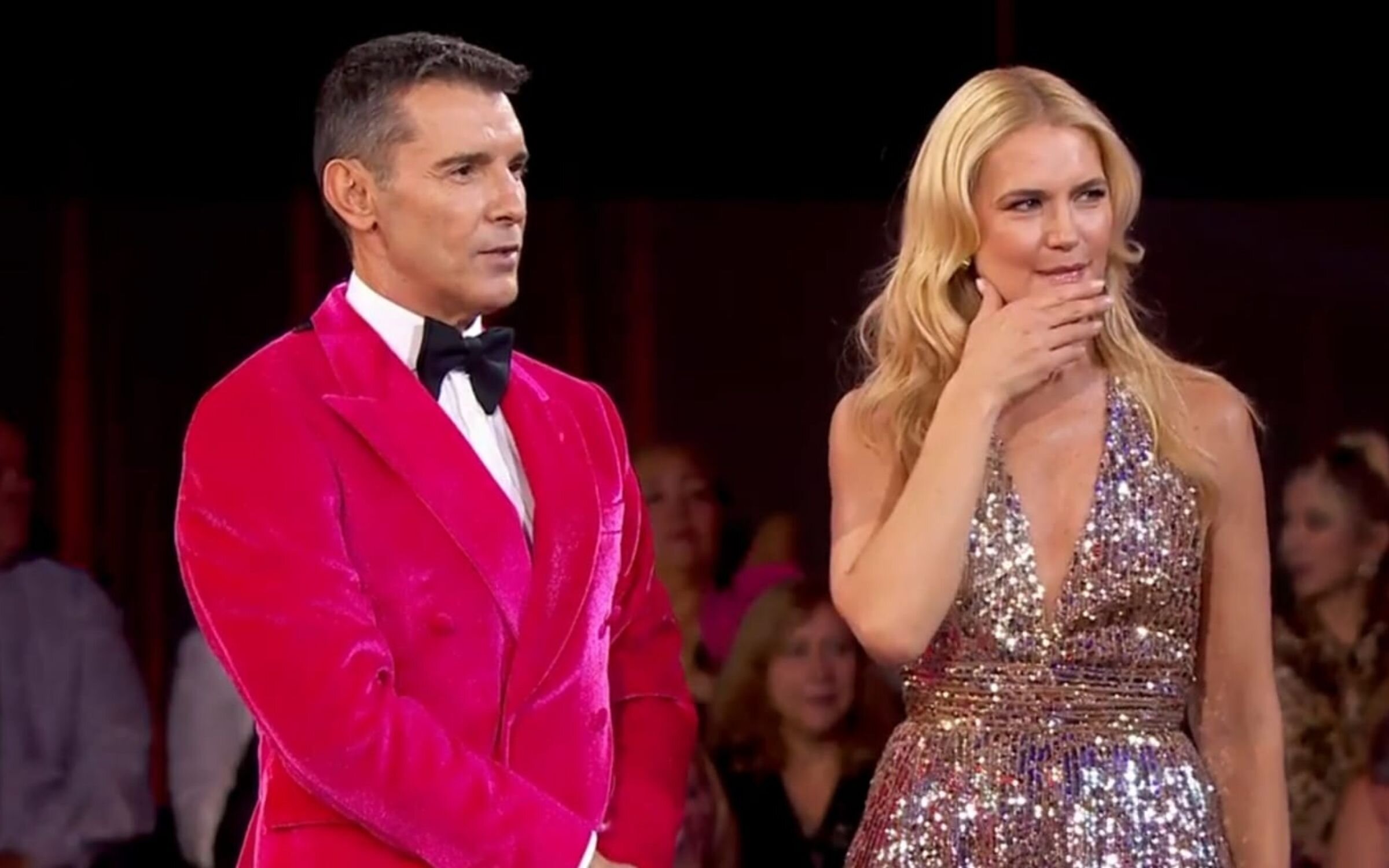 Jesús Vázquez y Valeria Mazza en la final de 'Bailando con las estrellas'