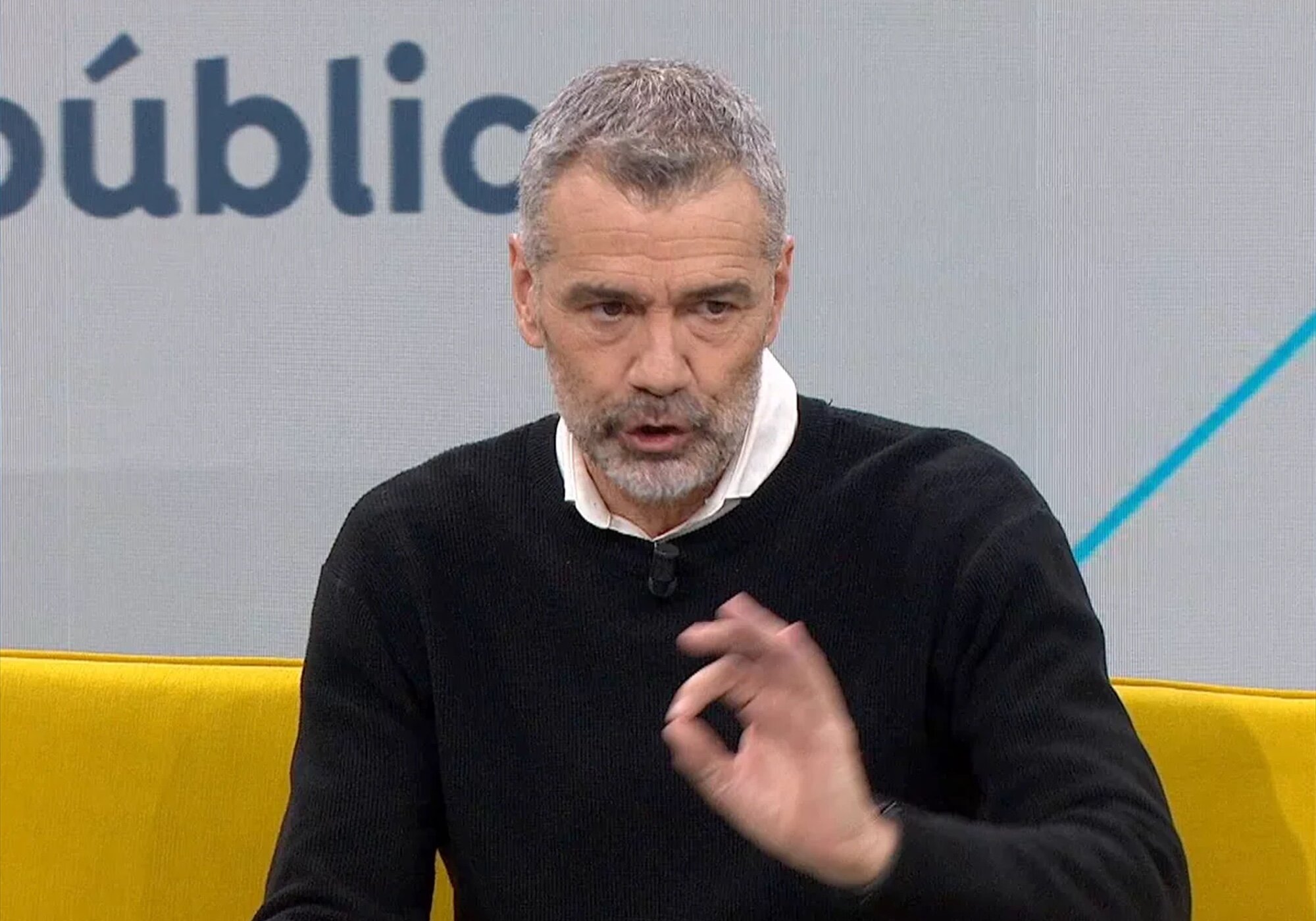 Toni Cantó en una participación en 'Espejo público'