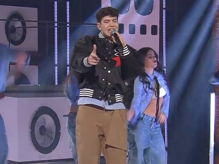 Crespo en su actuación de la gala 11 de 'OT 2025'