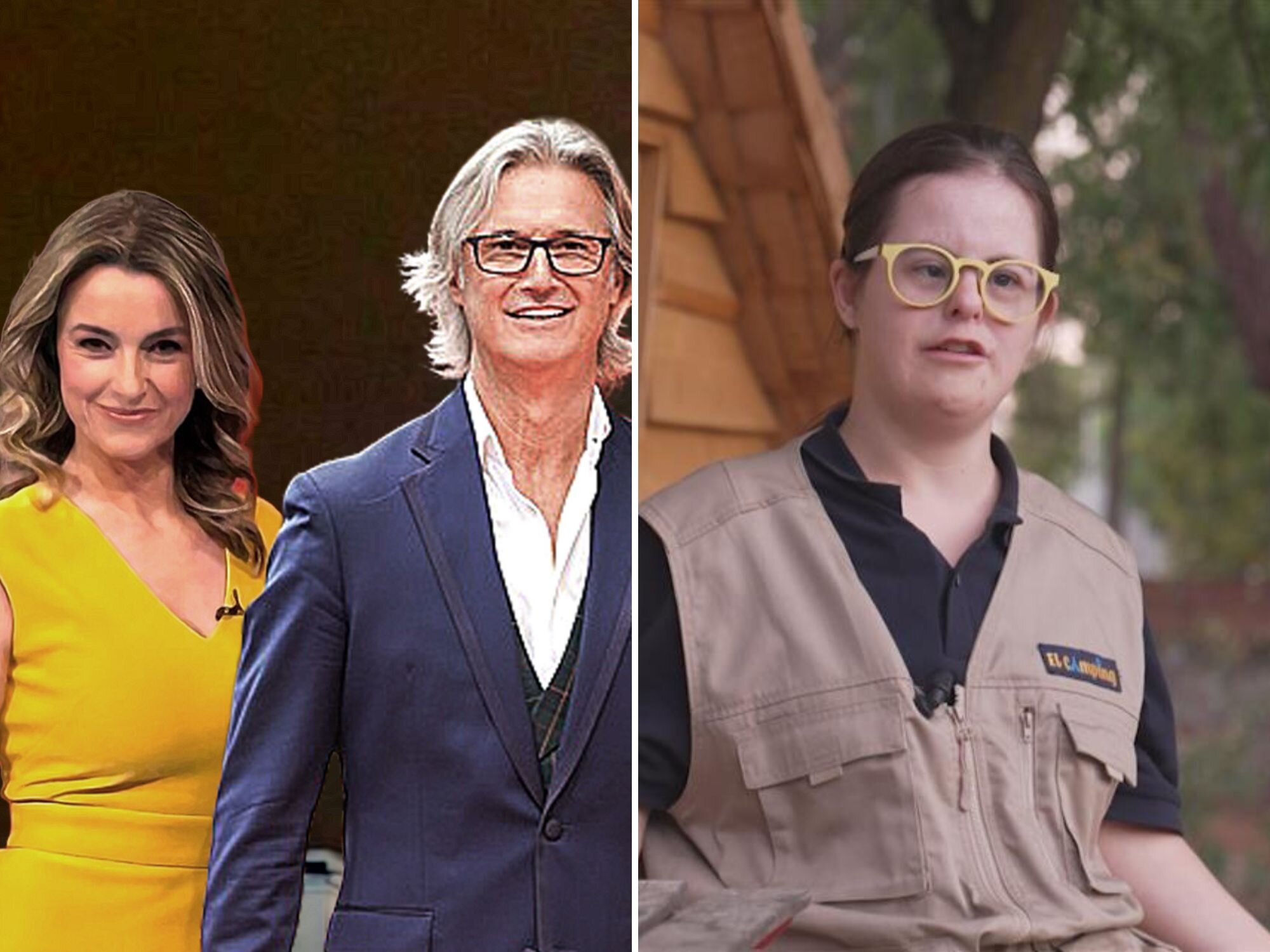 Mónica Martínez, Poty e Irene, presentadores de las Campanadas en Telemadrid