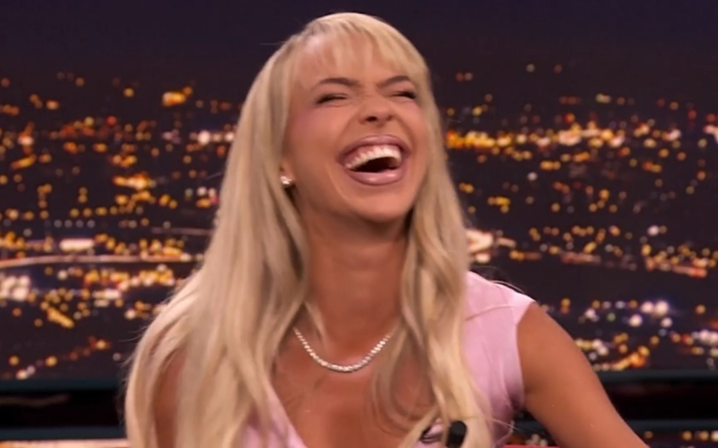 Bad Gyal durante su entrevista en el 'Late Xou con Marc Giró