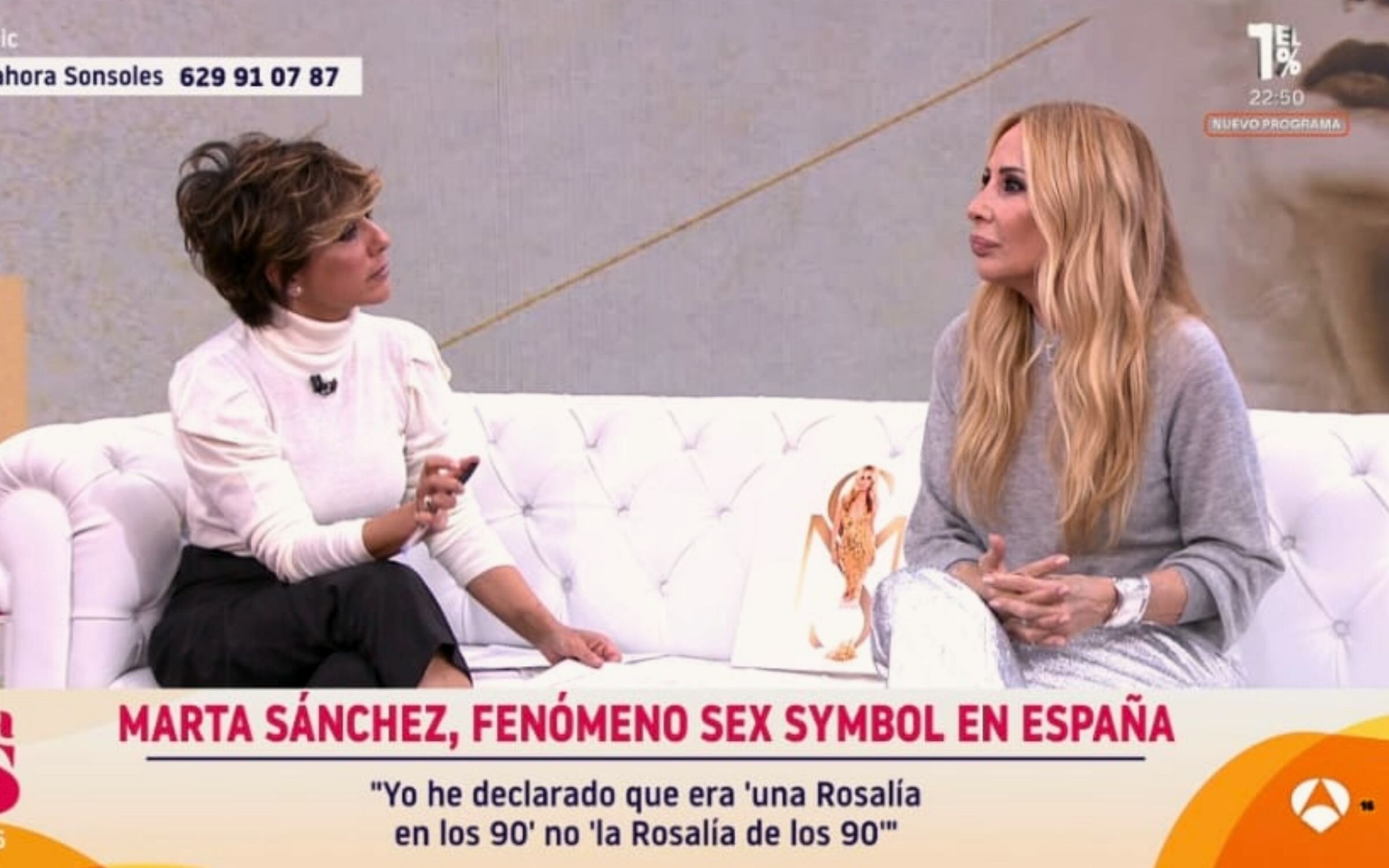 Sonsoles Ónega entrevista a Marta Sánchez en 'Y ahora, Sonsoles'