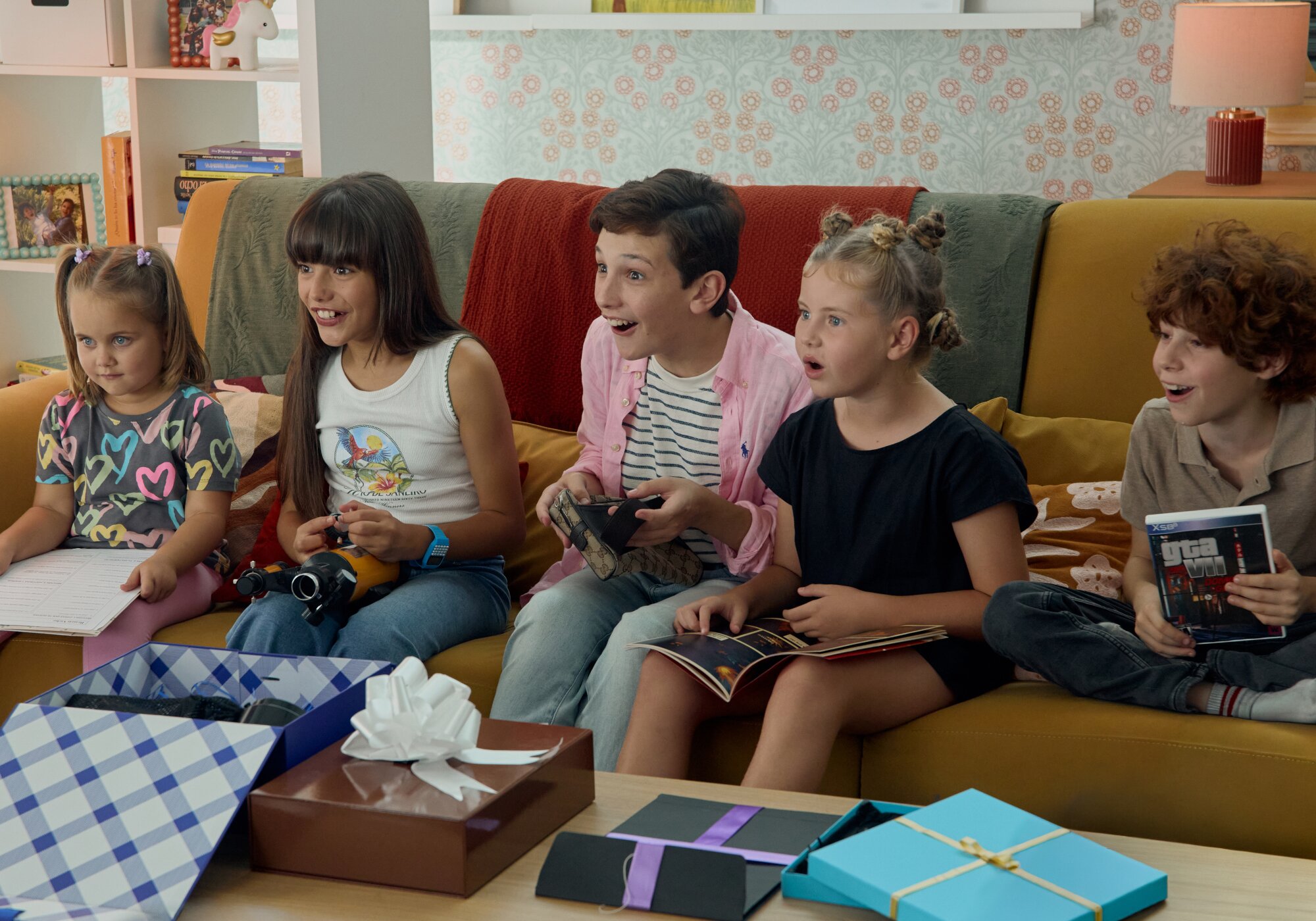 Los cinco hijos de la familia Vicho Vaello en 'Padre no hay más que uno, la serie''