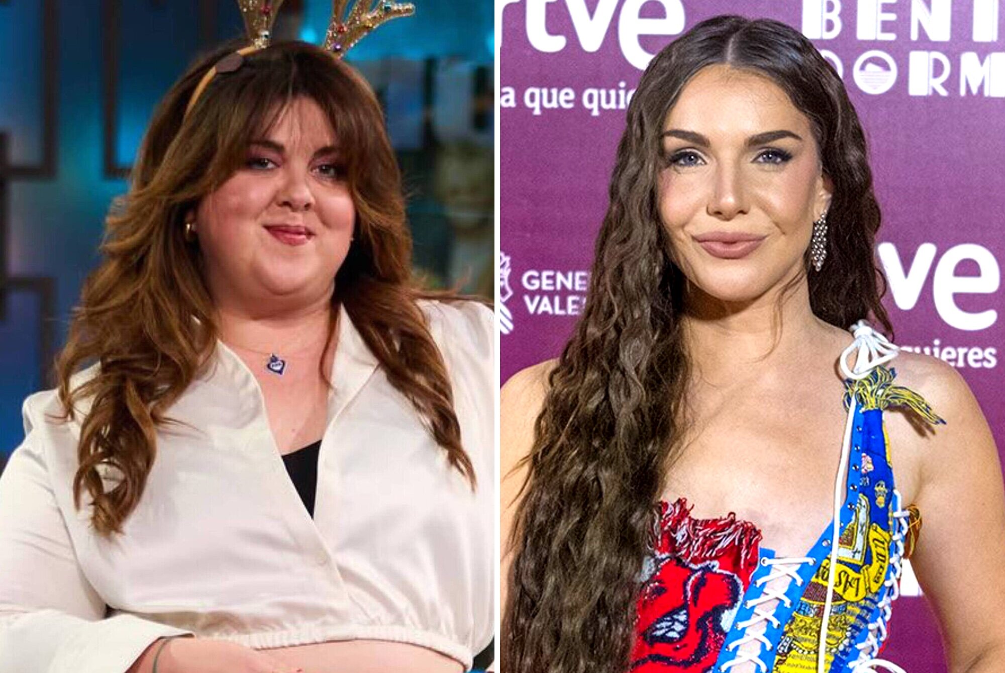 Lalachus e Inés Hernand, dos de las presentadoras del Benidorm Fest 2026