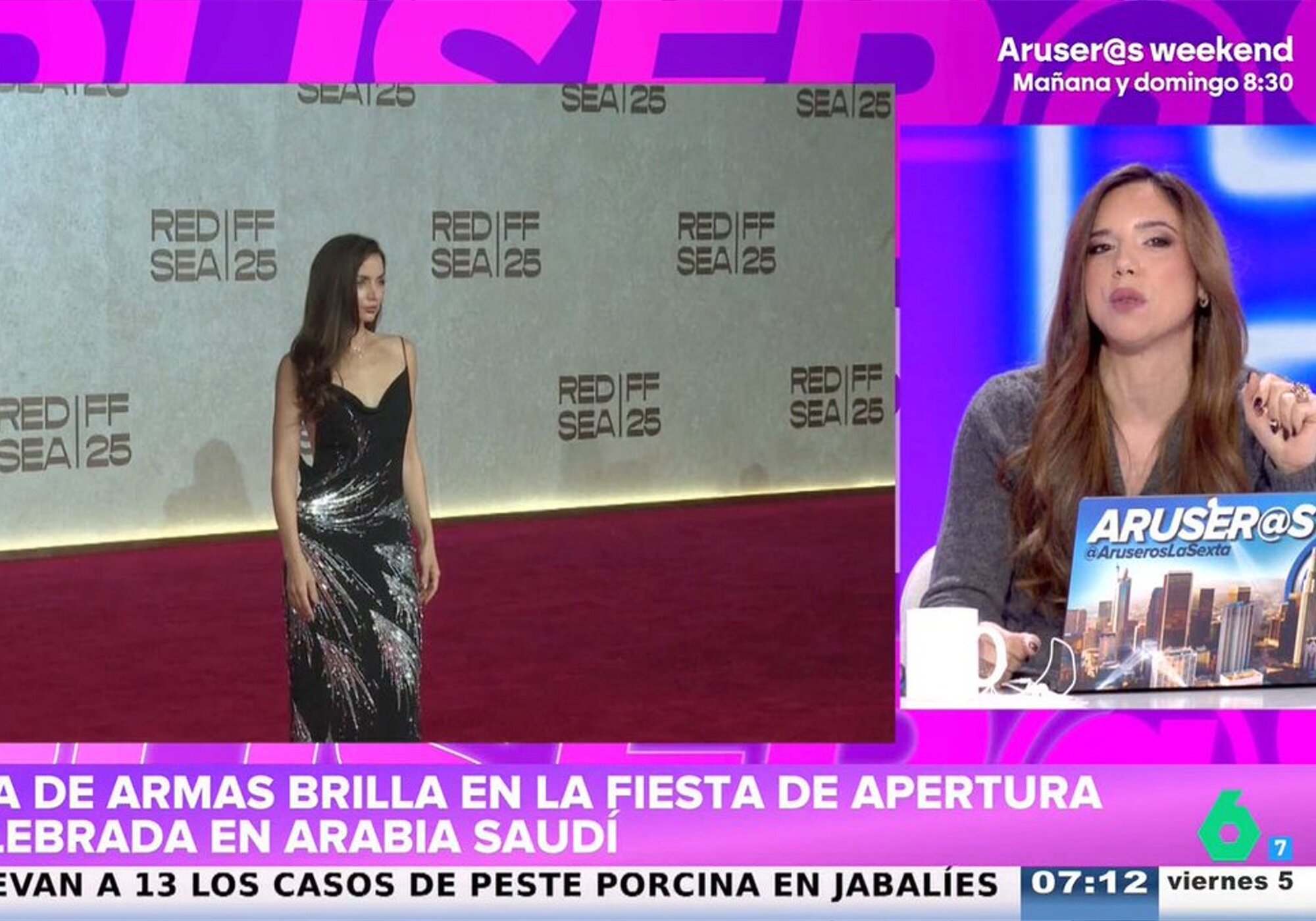 'Aruser@s' analiza los looks de Festival de Cine del Mar Rojo