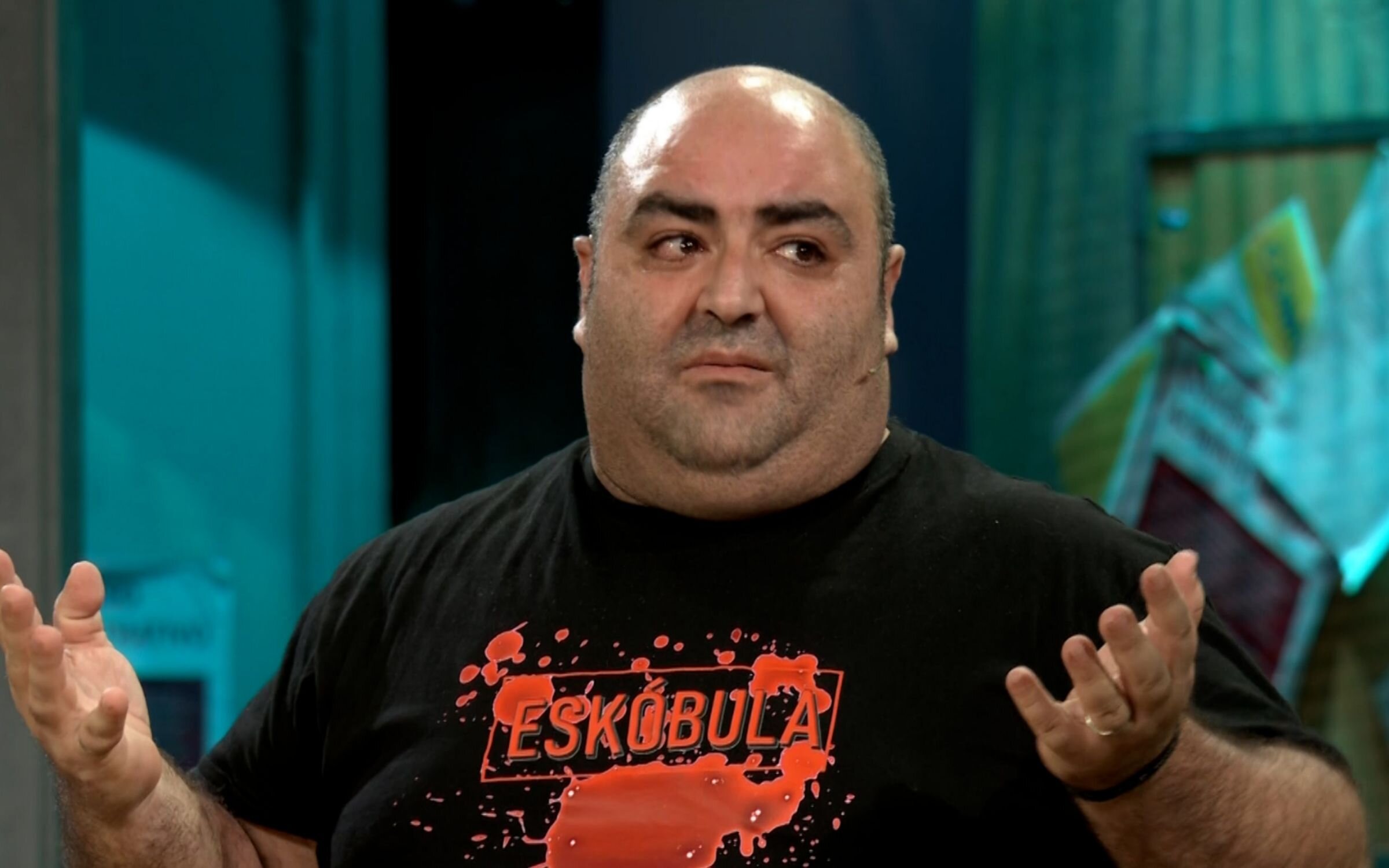 Custodio Pérez entre lágrimas en 'La revuelta'