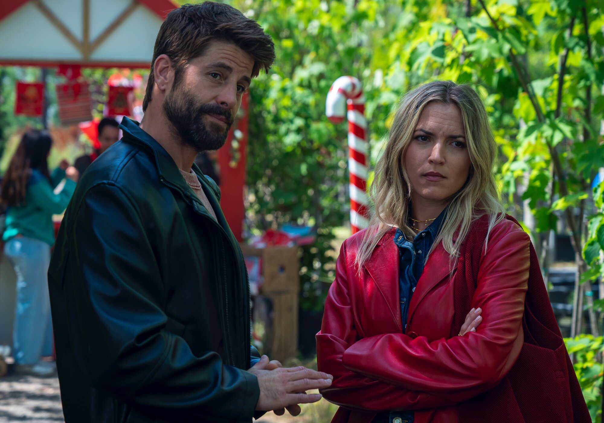 Luis Fernández y Ana Fernández en 'Los protegidos: Un nuevo poder'