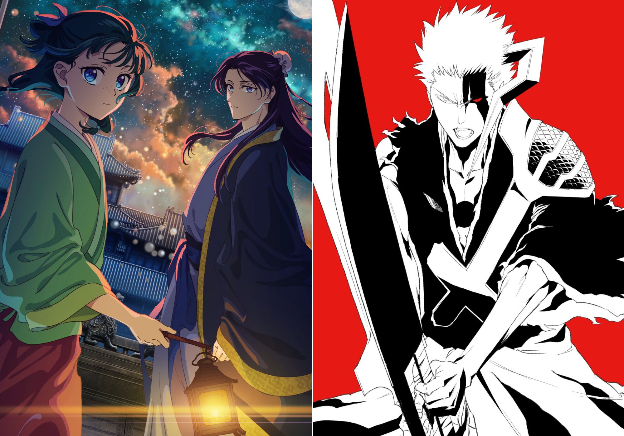 &amp;#39;Los diarios de la boticaria&amp;#39; y &amp;#39;Bleach&amp;#39; brillarán en la segunda mitad del año