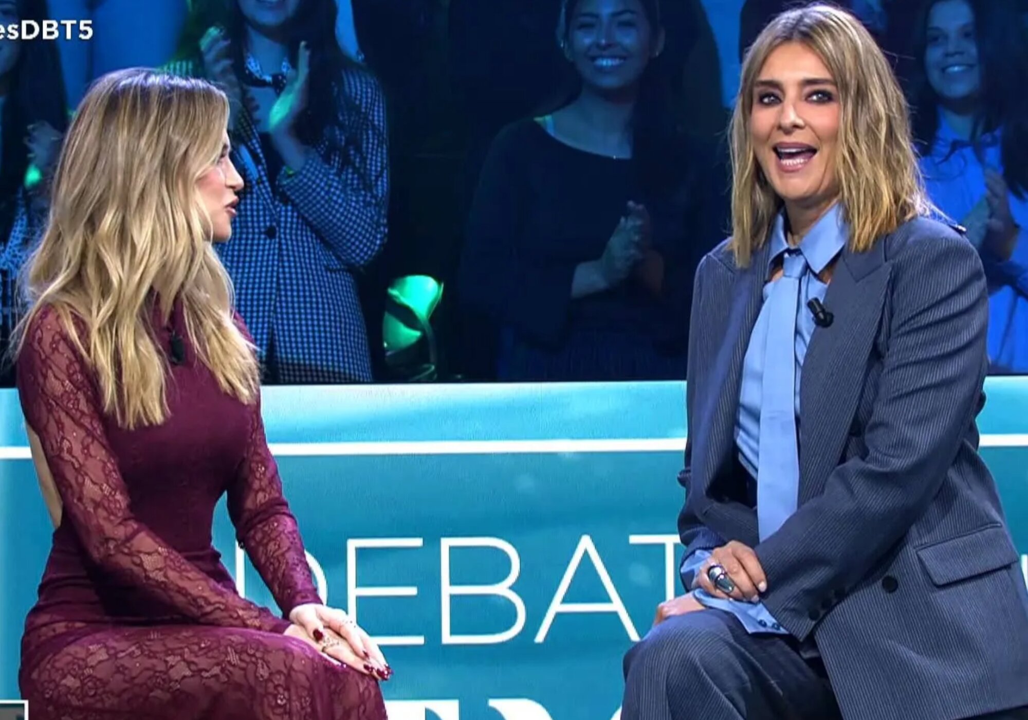 Almudena y Sandra Barneda en 'El debate de las tentaciones'