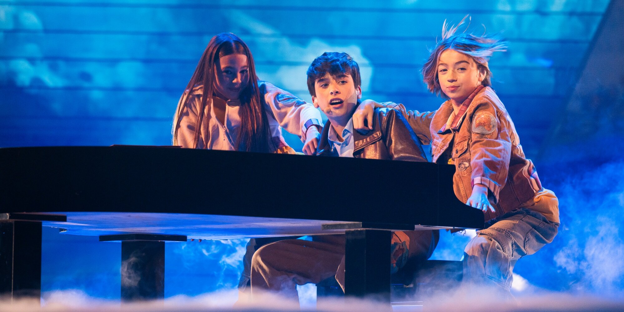 Gonzalo Pinillos en la final del Festival de Eurovisión Junior 2025