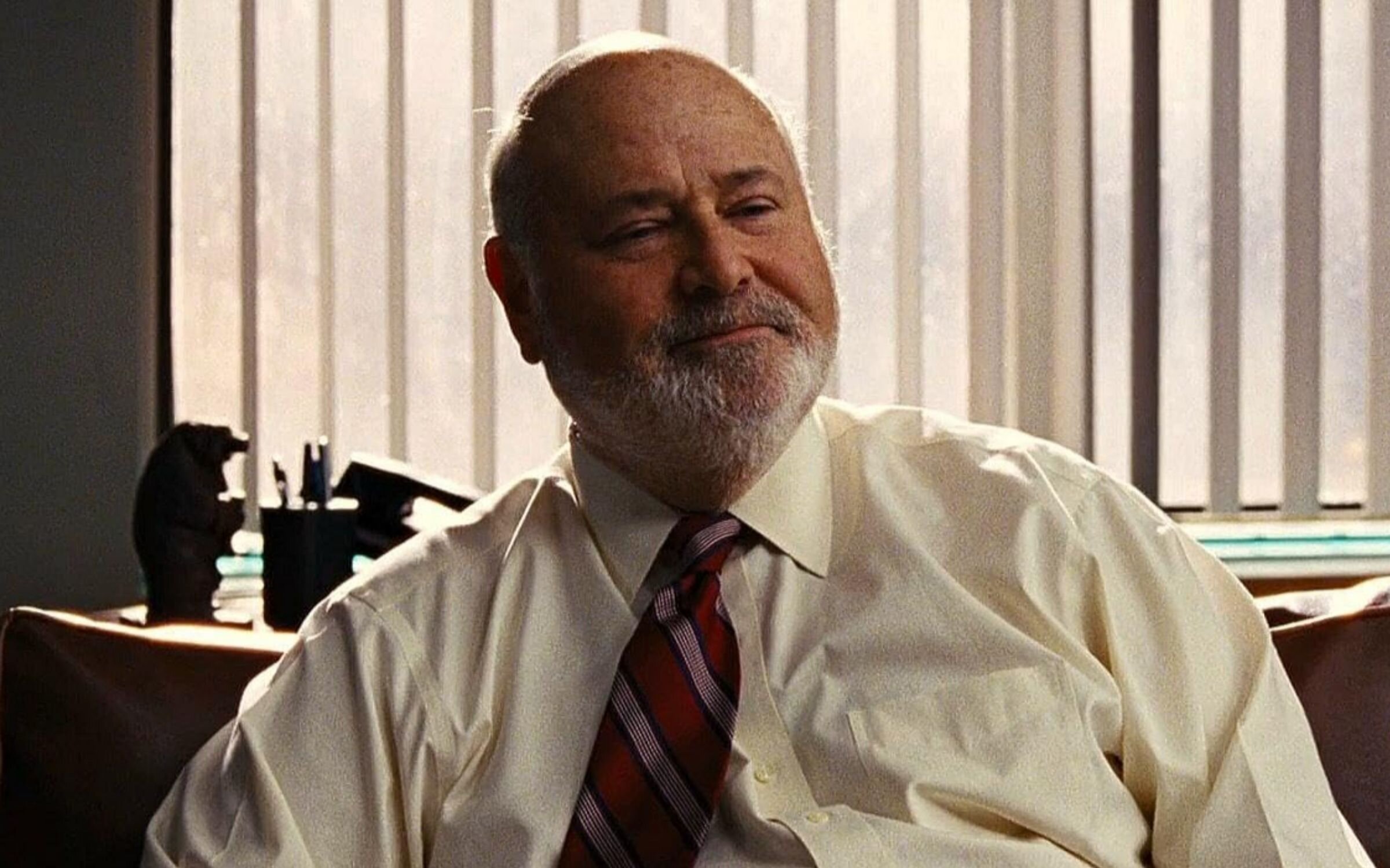 Rob Reiner en el 'El lobo de Wall Street'