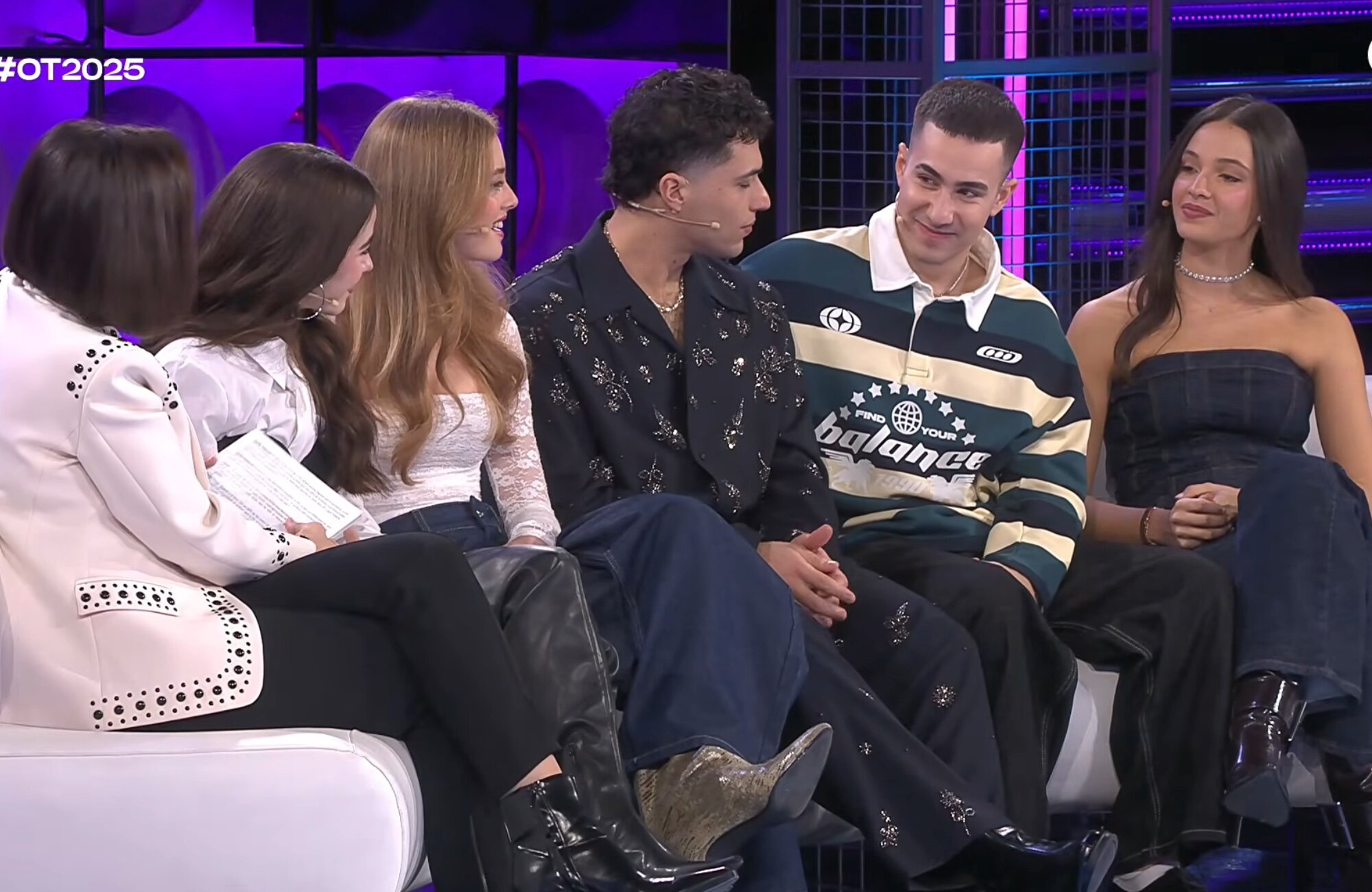 Los concursantes de 'OT 2025' en la rueda de prensa