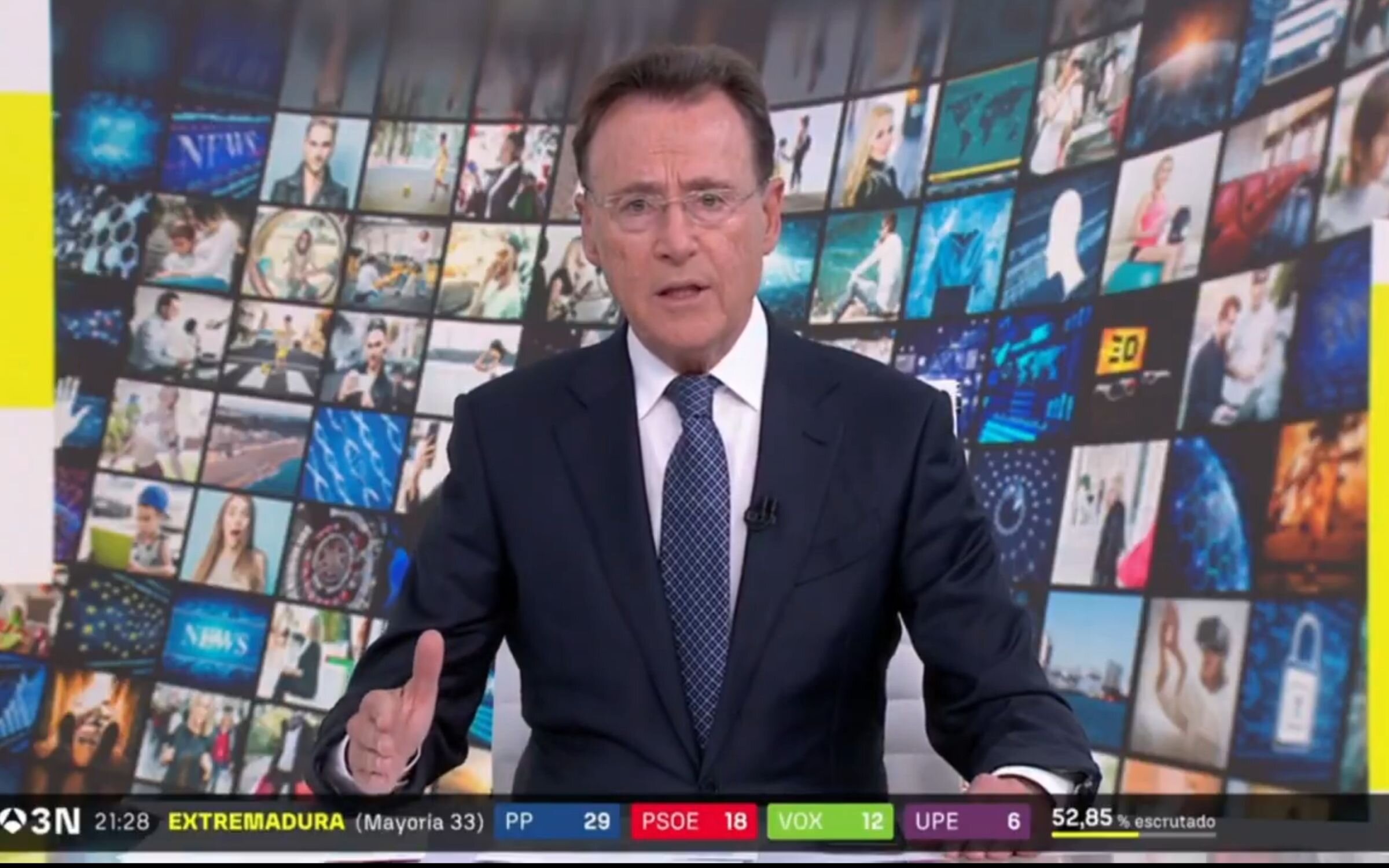 Matías Prats habla en 'Antena 3 noticias' sobre 'La casa de los gemelos'