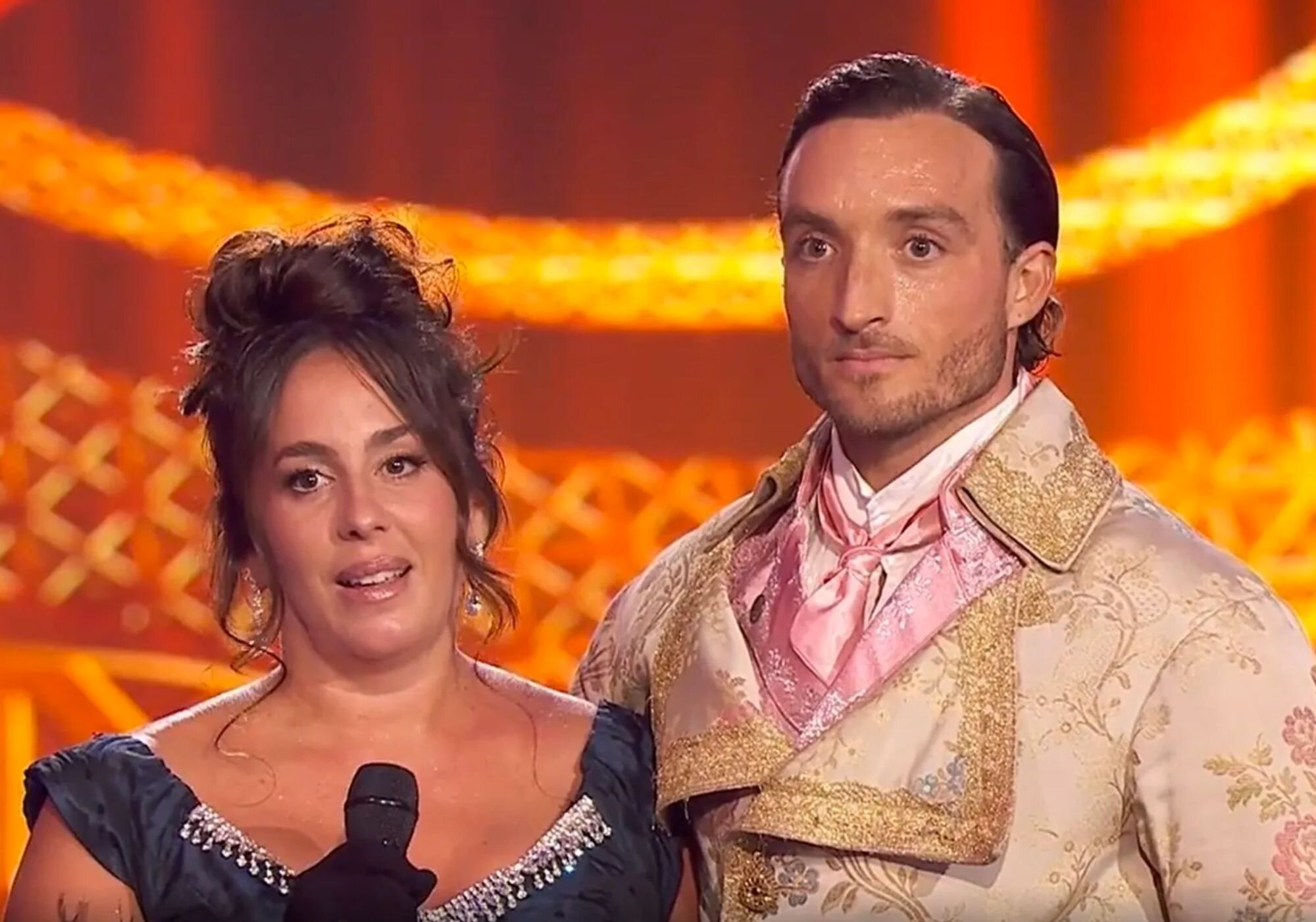 Anabel Pantoja y Álvaro Cuenca, en 'Bailando con las estrellas'