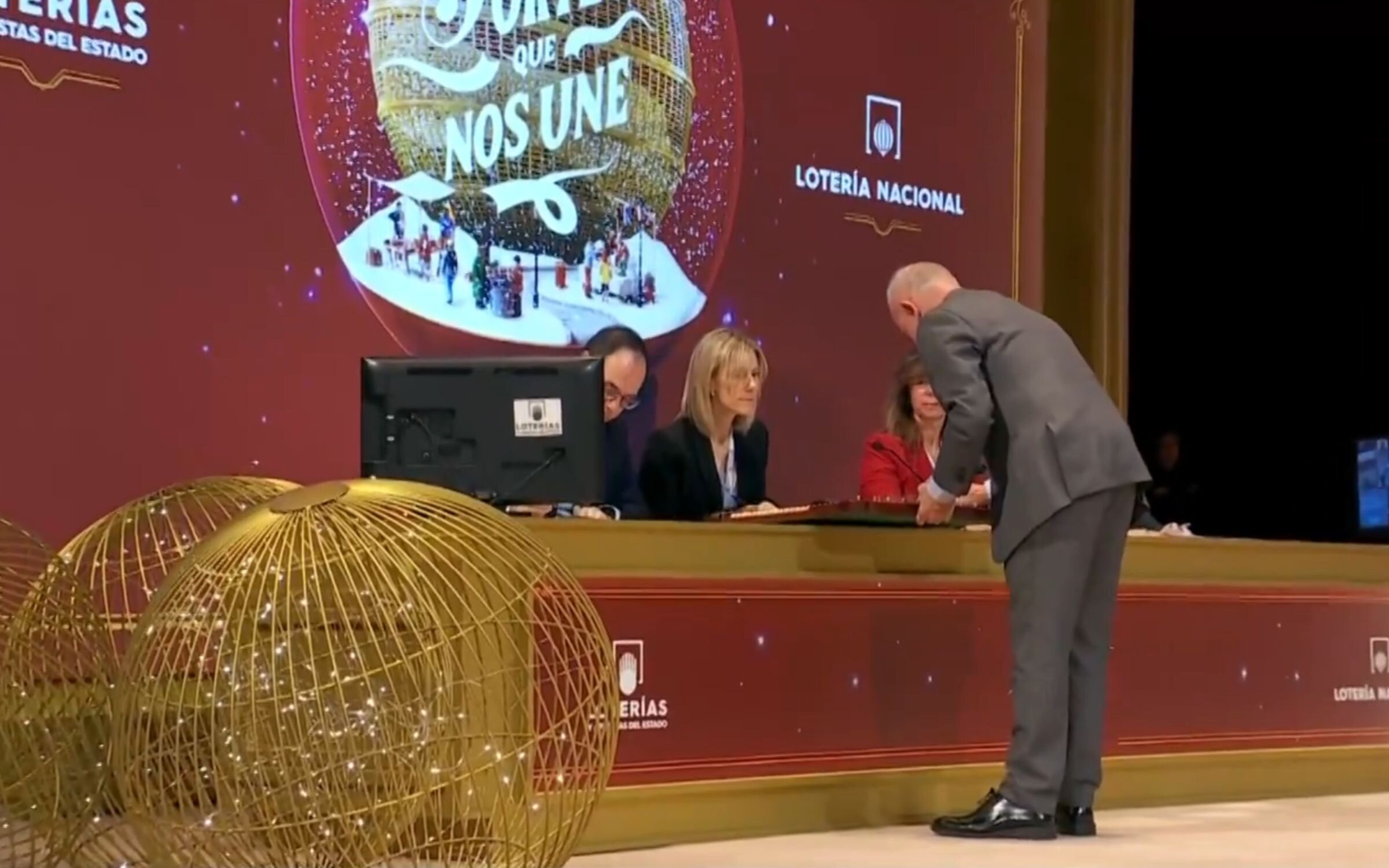 Sorteo de Navidad en el Teatro Real