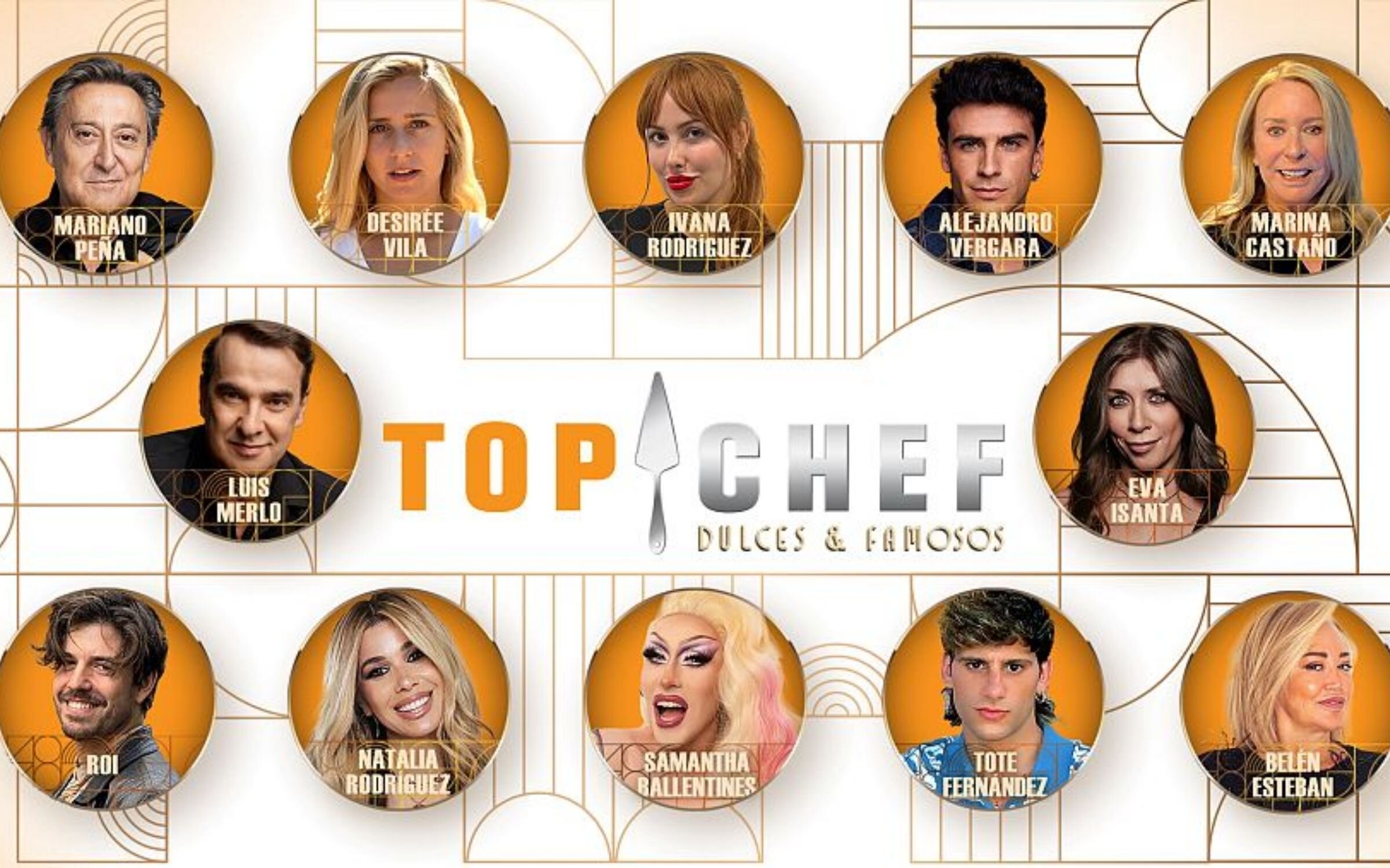 El casting de 'Top Chef: dulces y famosos'