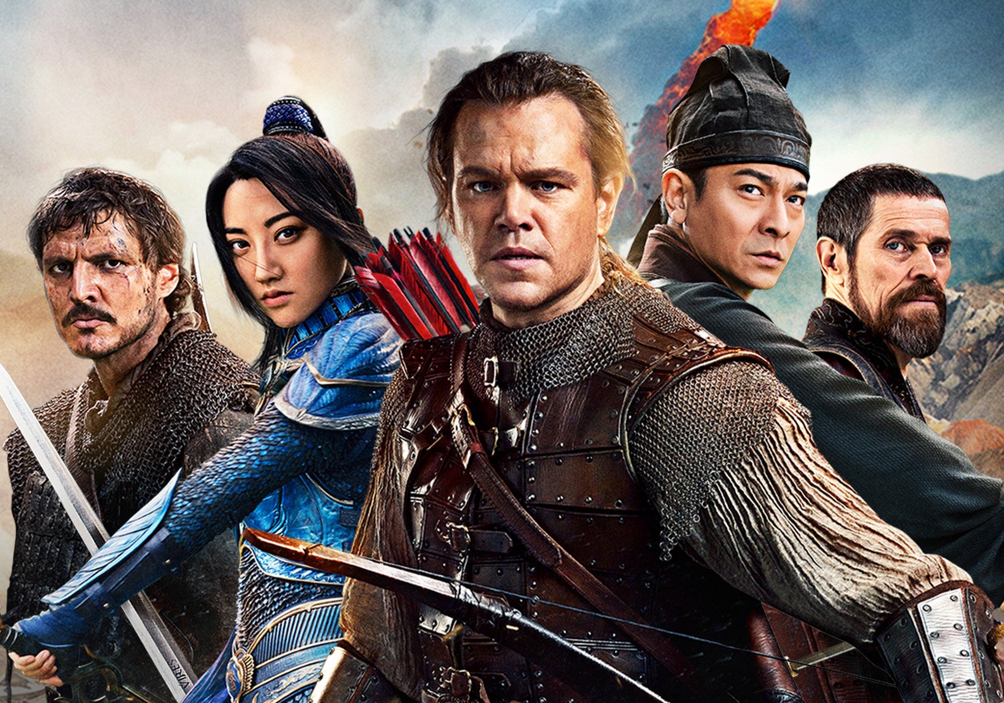 Los protagonistas de 'La gran muralla' emitida en Telecinco