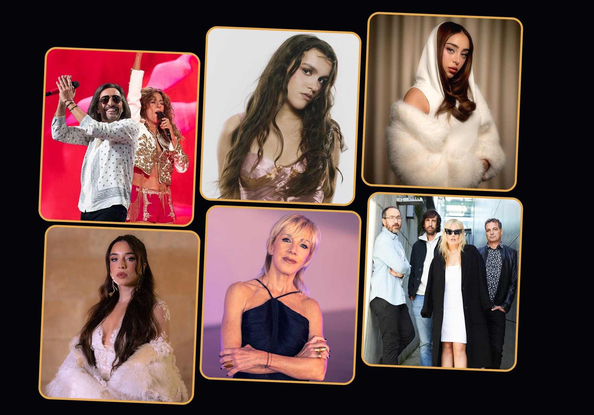 Algunos de los rostros de 'La casa de la música' en TVE