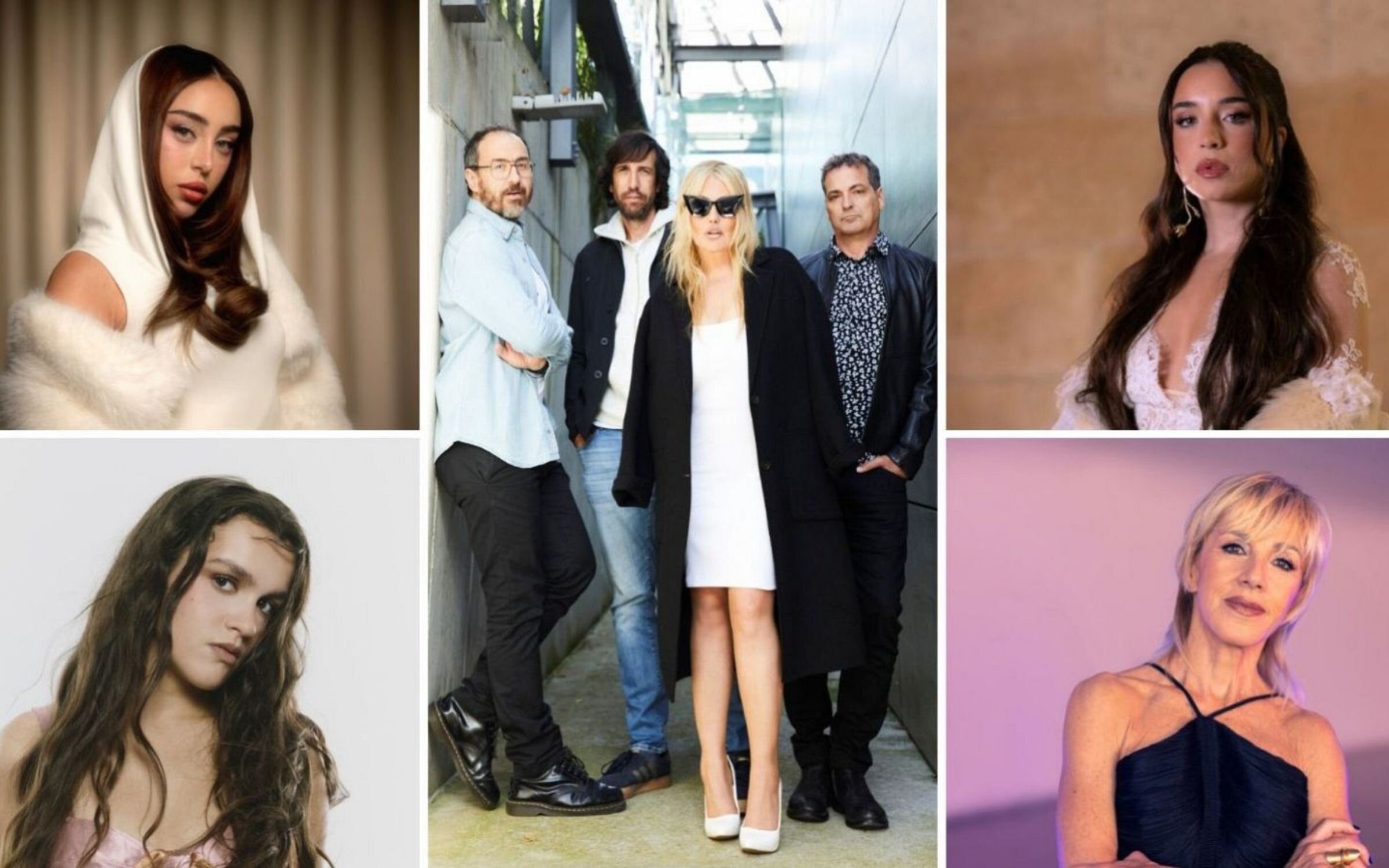 Artistas de 'La casa de la música' en RTVE para Nochevieja 2025