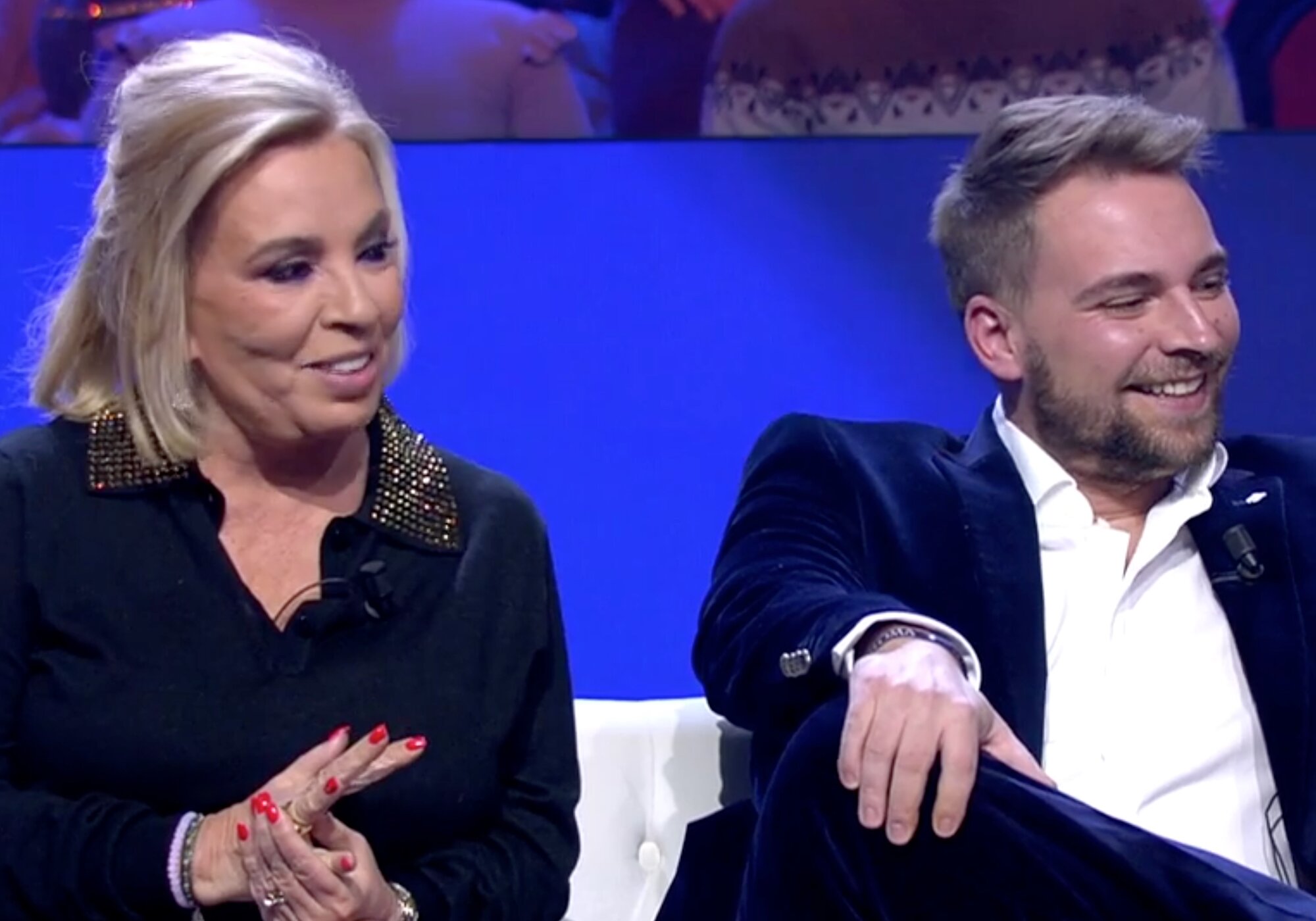 José María Almoguera y Carmen Borrego en '¡De viernes!'