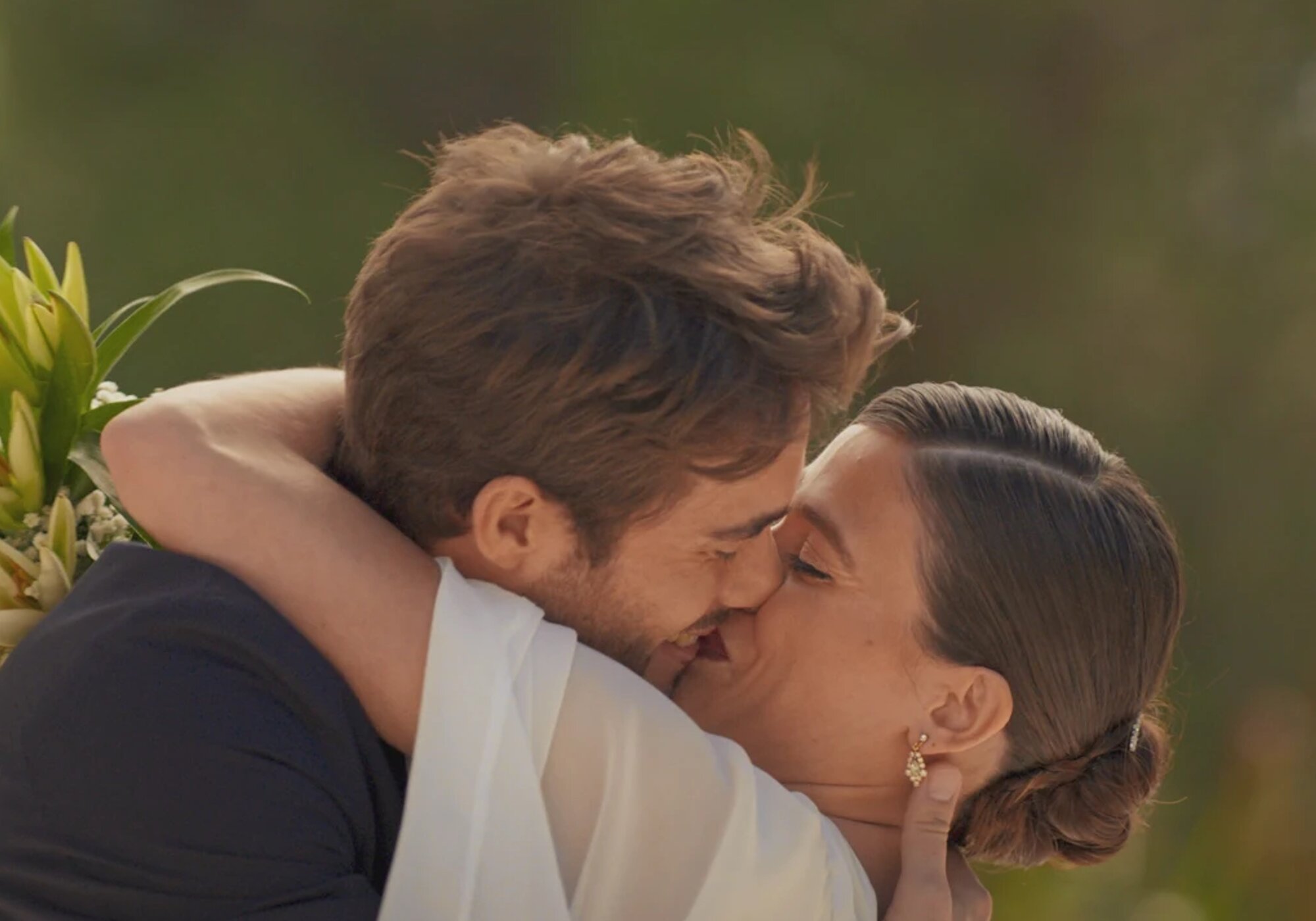 César y Amanda se casan por segunda vez en 'La encrucijada'