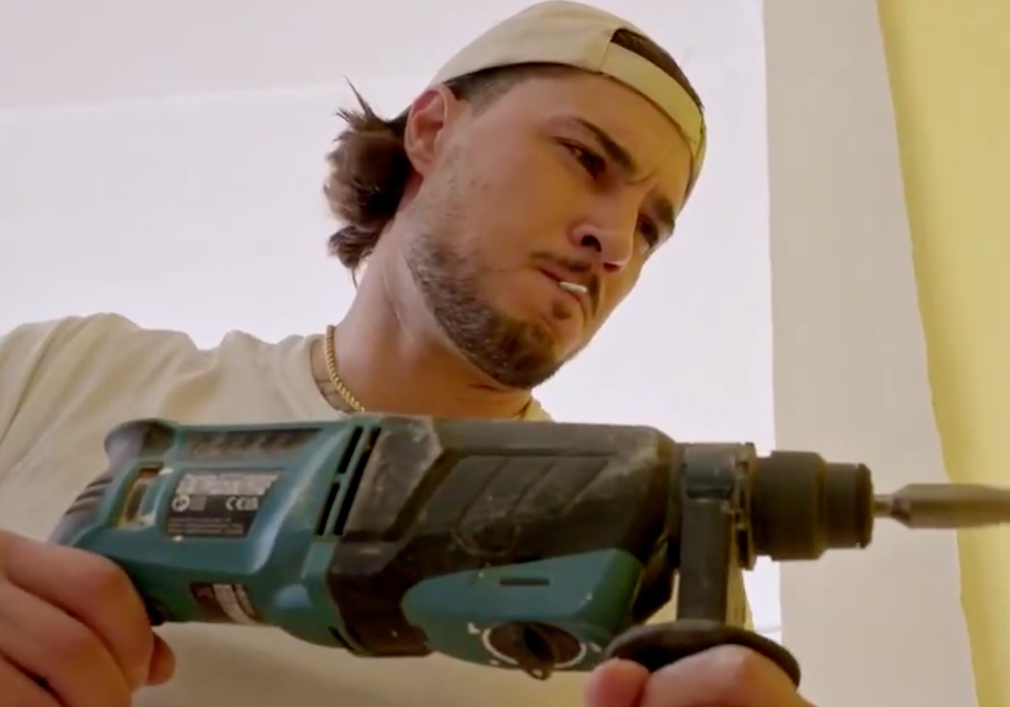 Carlo Costanzia Jr., trabajando en 'DecoMasters'